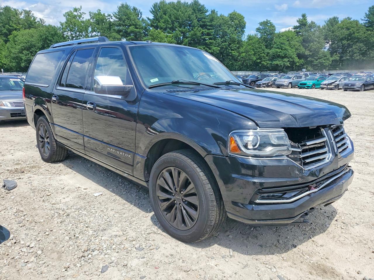 2015 Lincoln Navigator L Black vin: 5LMJJ3JT0FEJ12152