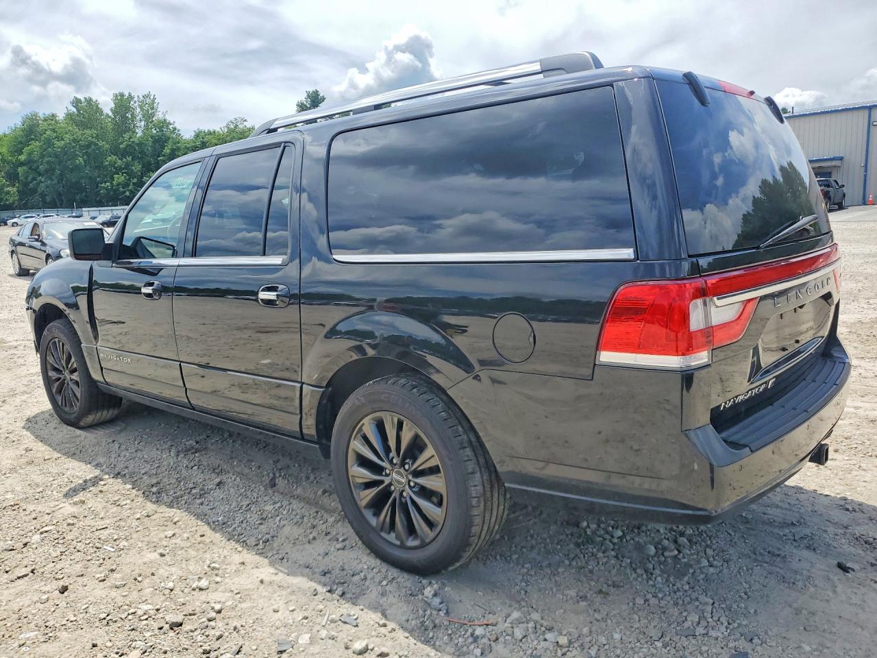 2015 Lincoln Navigator L Black vin: 5LMJJ3JT0FEJ12152