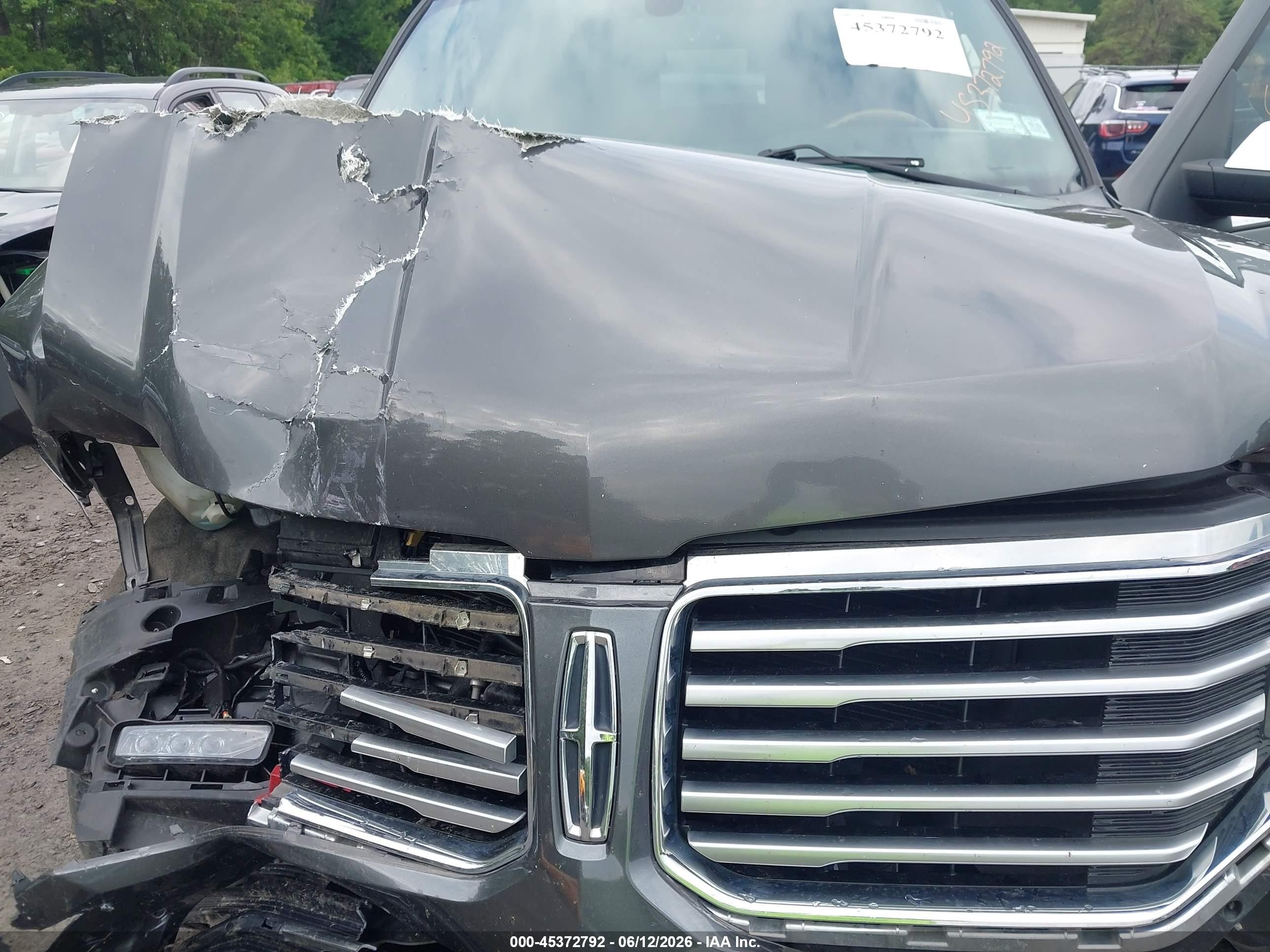 2015 Lincoln Navigator L Gray vin: 5LMJJ3JT3FEJ05180