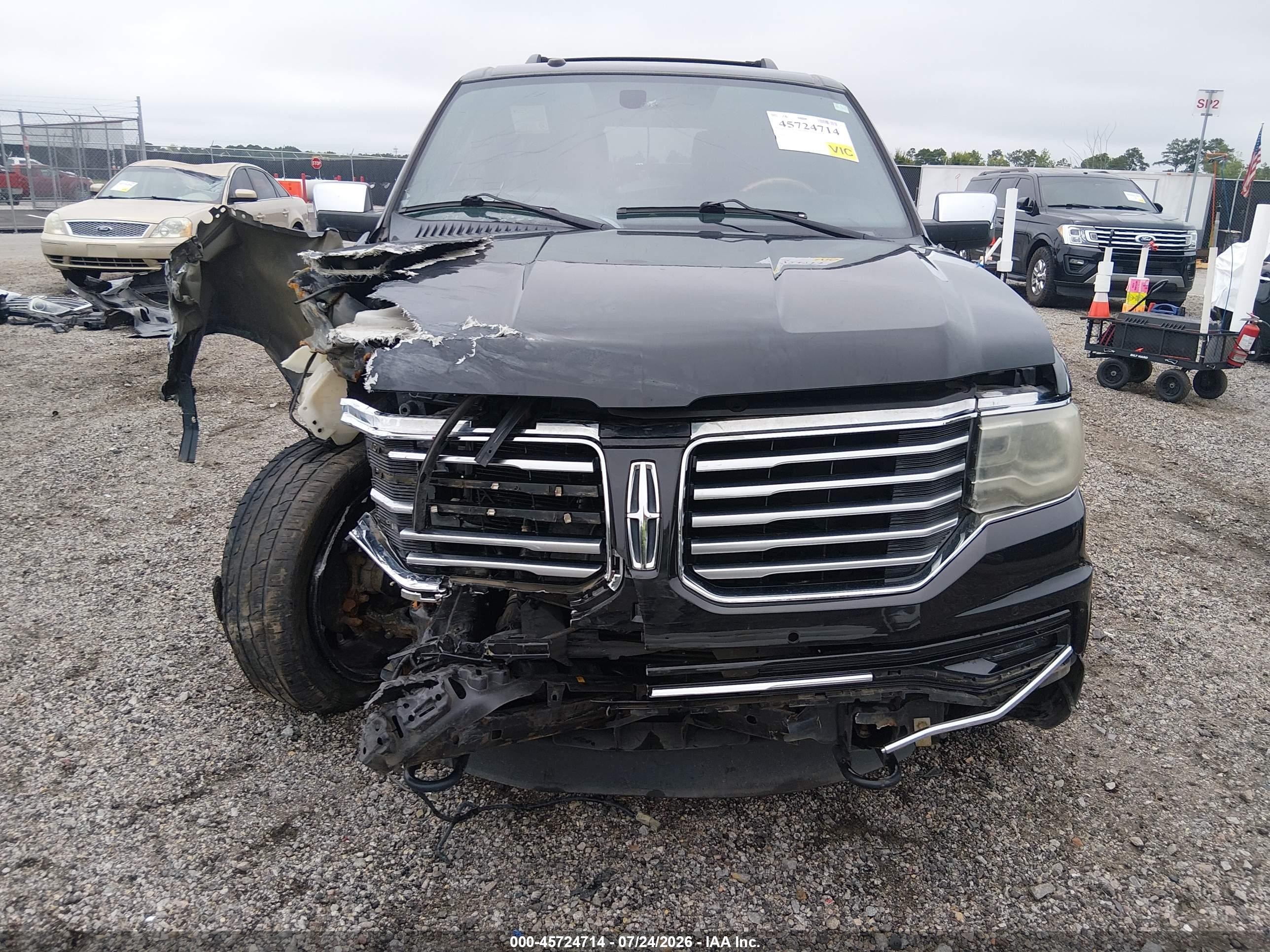2015 Lincoln Navigator L Black vin: 5LMJJ3JT4FEJ05690