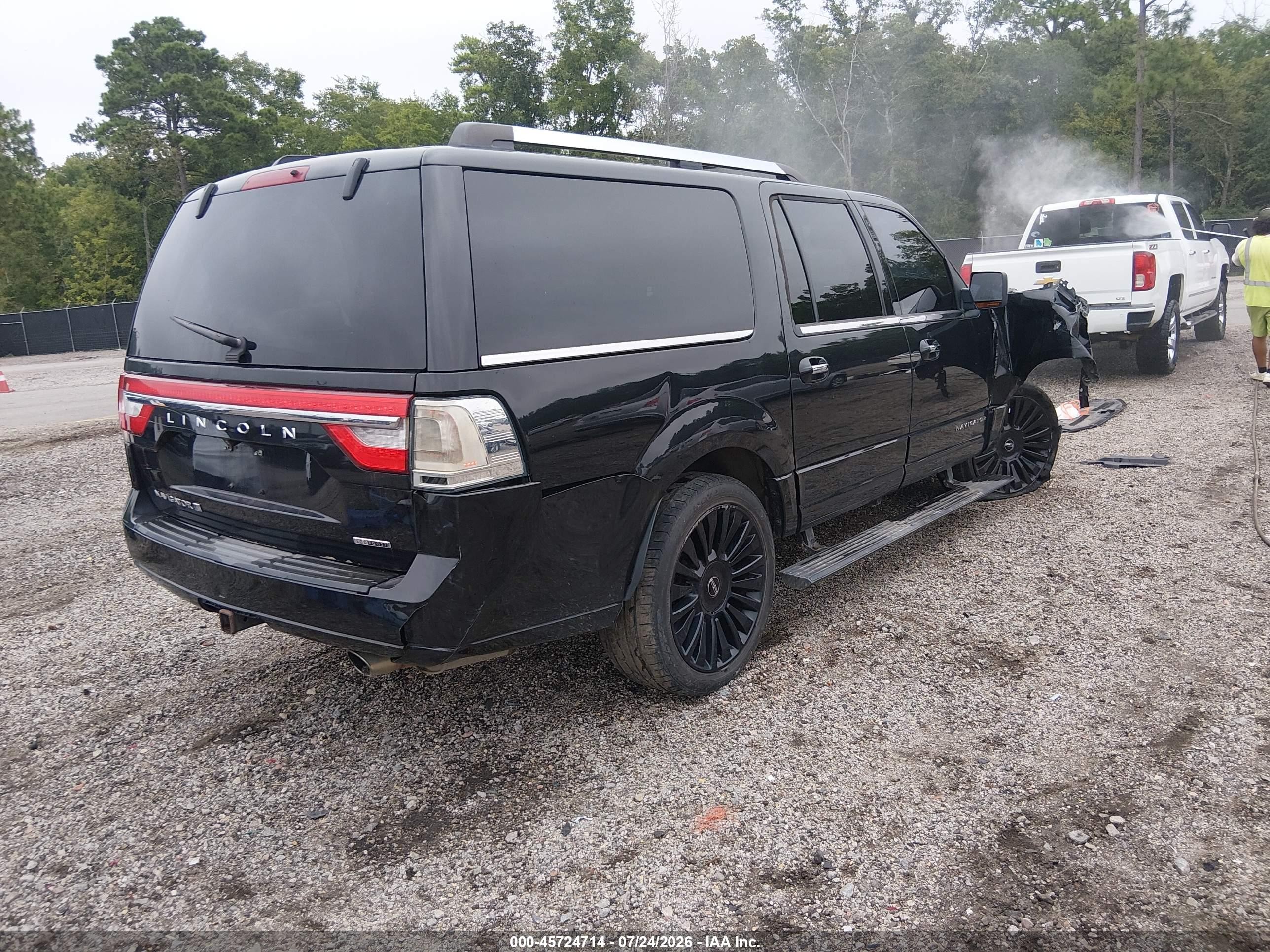 2015 Lincoln Navigator L Black vin: 5LMJJ3JT4FEJ05690