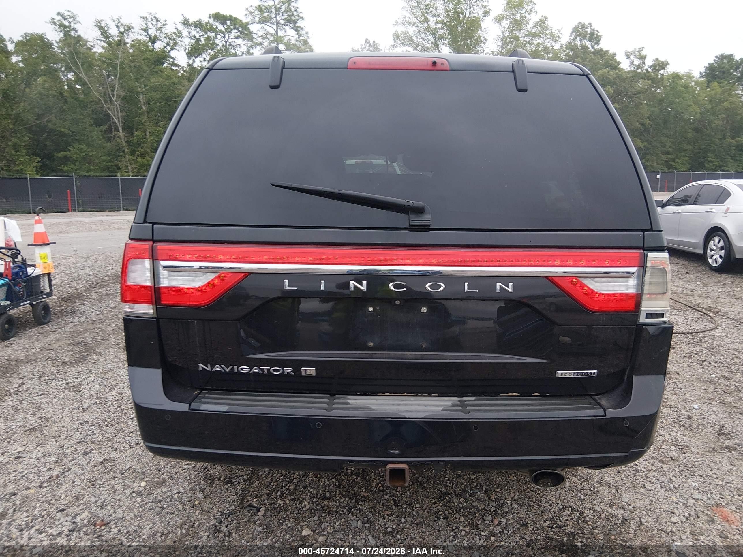 2015 Lincoln Navigator L Black vin: 5LMJJ3JT4FEJ05690