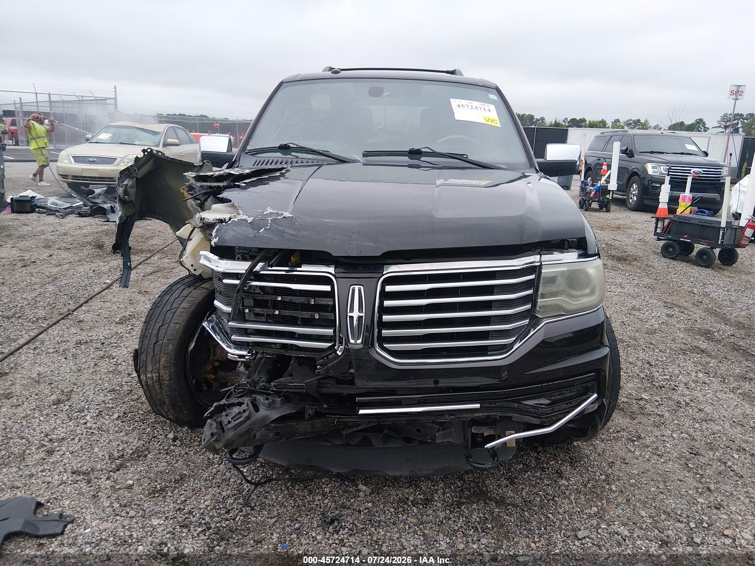 2015 Lincoln Navigator L Black vin: 5LMJJ3JT4FEJ05690