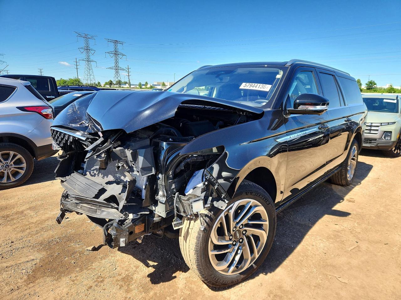 2025 Lincoln Navigator L Reserve Black vin: 5LMJJ3LG5SEL13958
