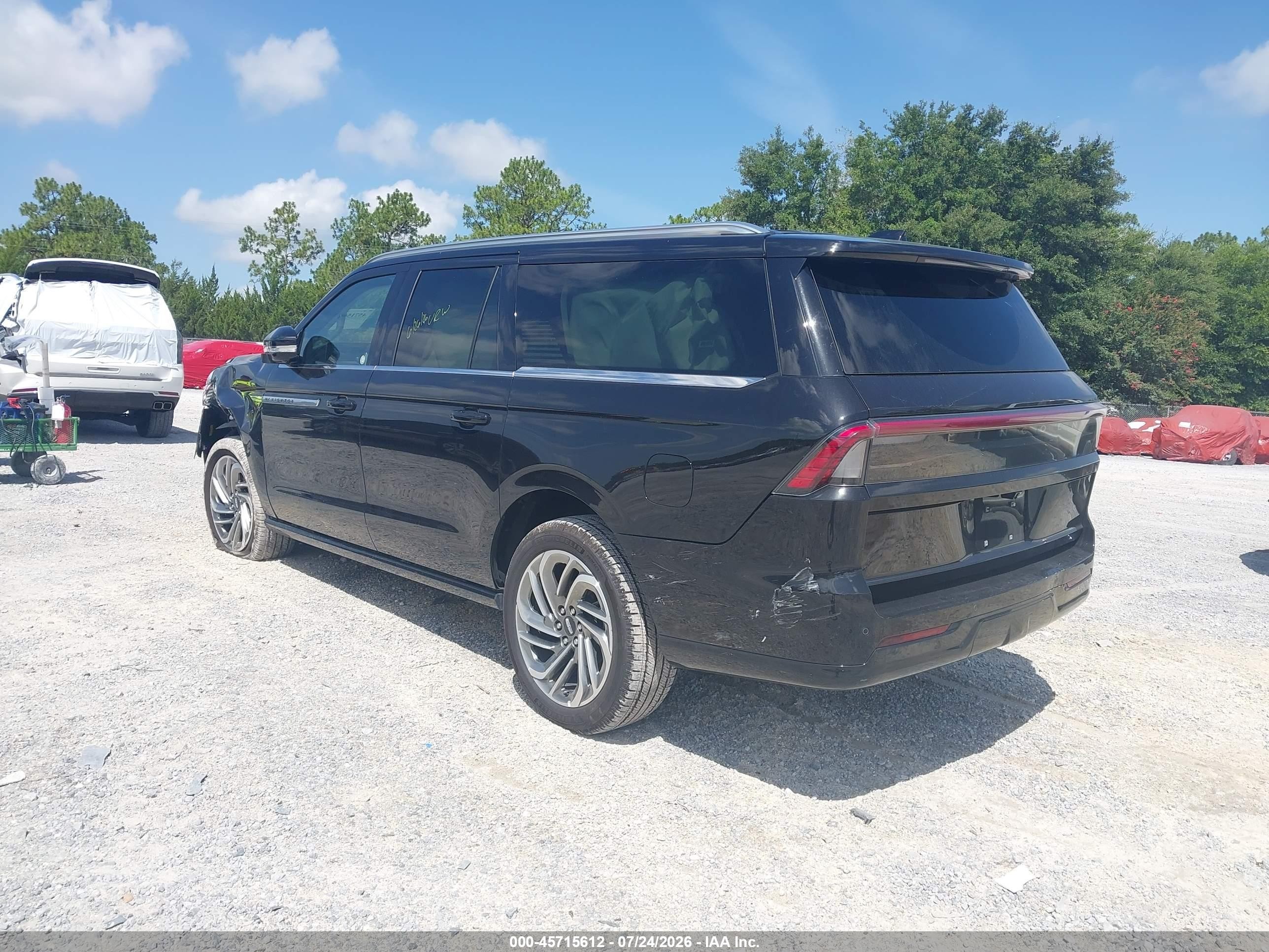 2026 Lincoln Navigator Reserve L Black vin: 5LMJJ3LG5TEL01505