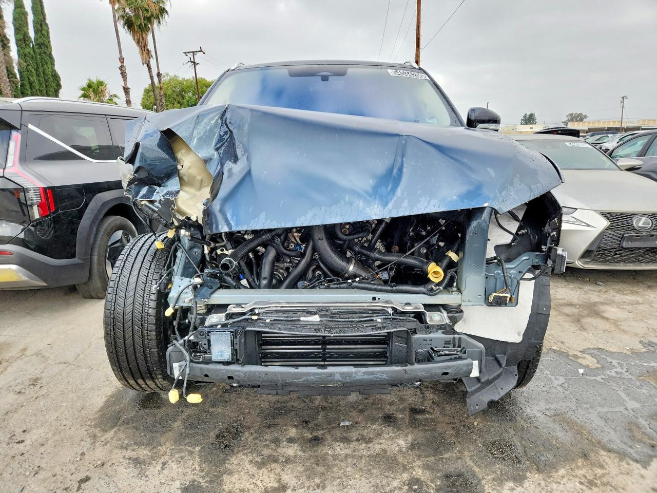 2025 Lincoln Navigator L Reserve Blue vin: 5LMJJ3LG6SEL06176