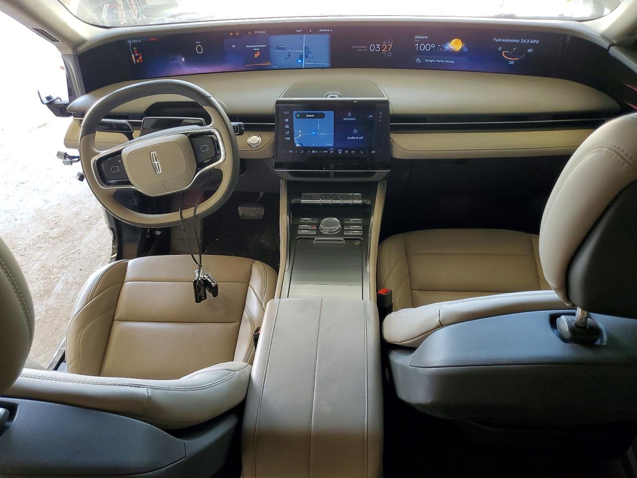 2025 Lincoln Nautilus Premiere Черный vin: 5LMPJ8JAXSJ882706