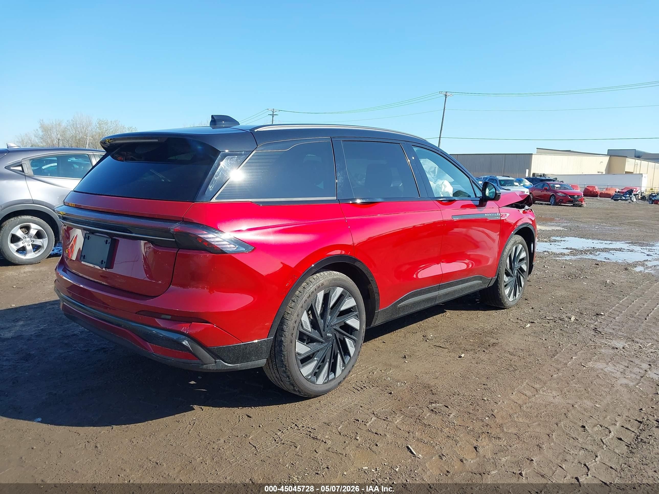 2025 Lincoln Nautilus Reserve Red vin: 5LMPJ8K44SJ961605