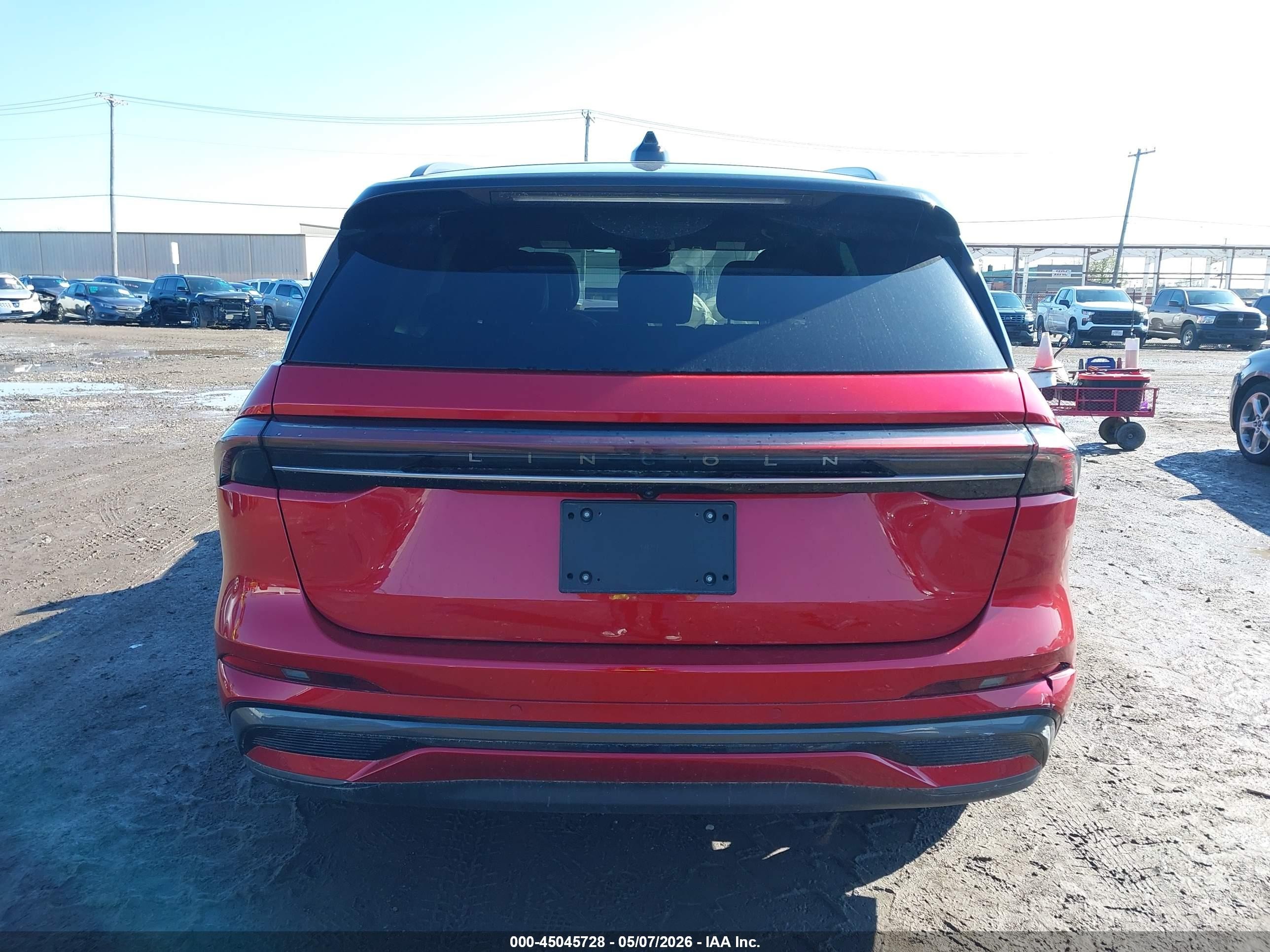 2025 Lincoln Nautilus Reserve Red vin: 5LMPJ8K44SJ961605