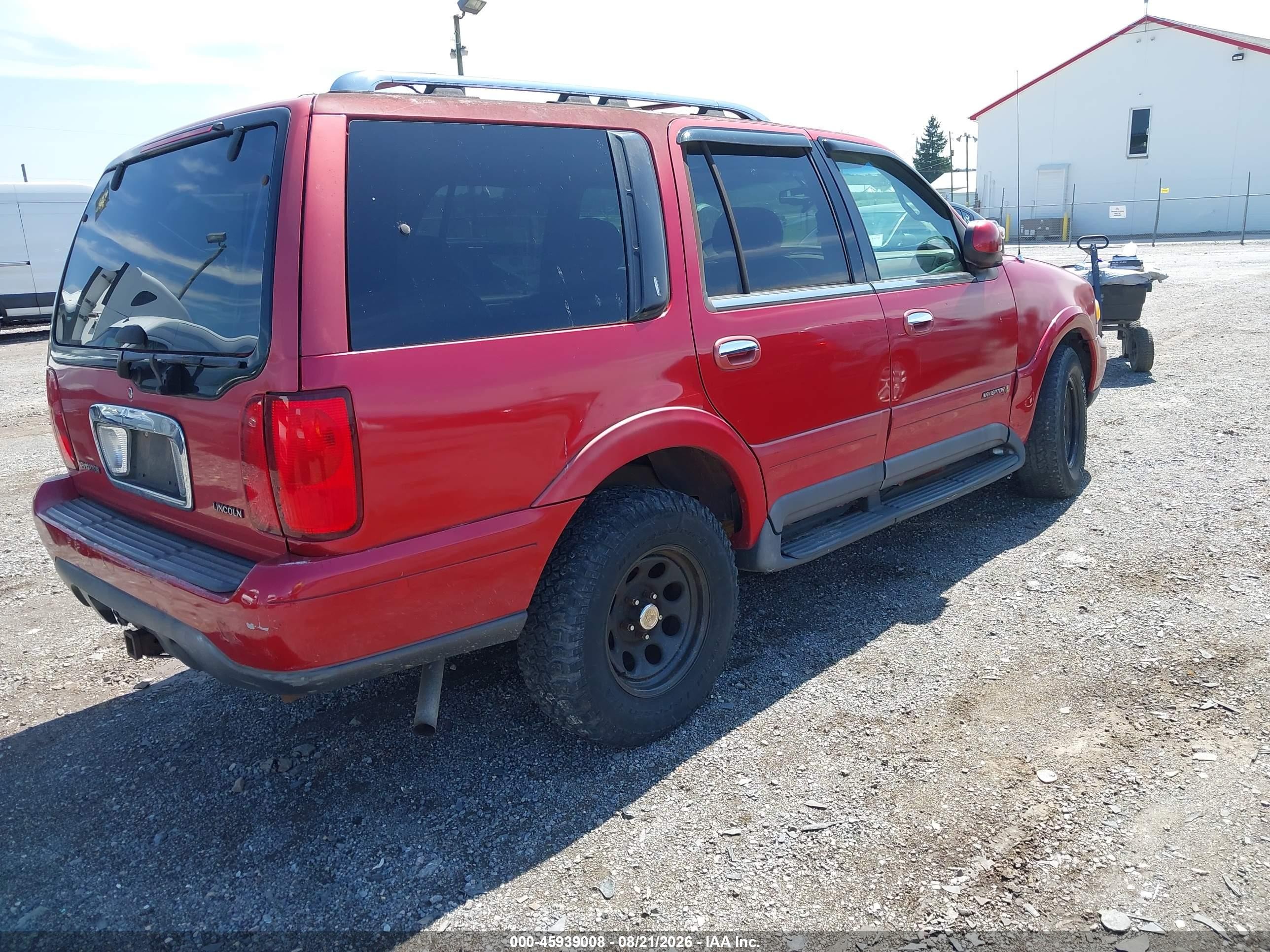 1998 Lincoln Navigator   Red vin: 5LMPU28L8WLJ60043