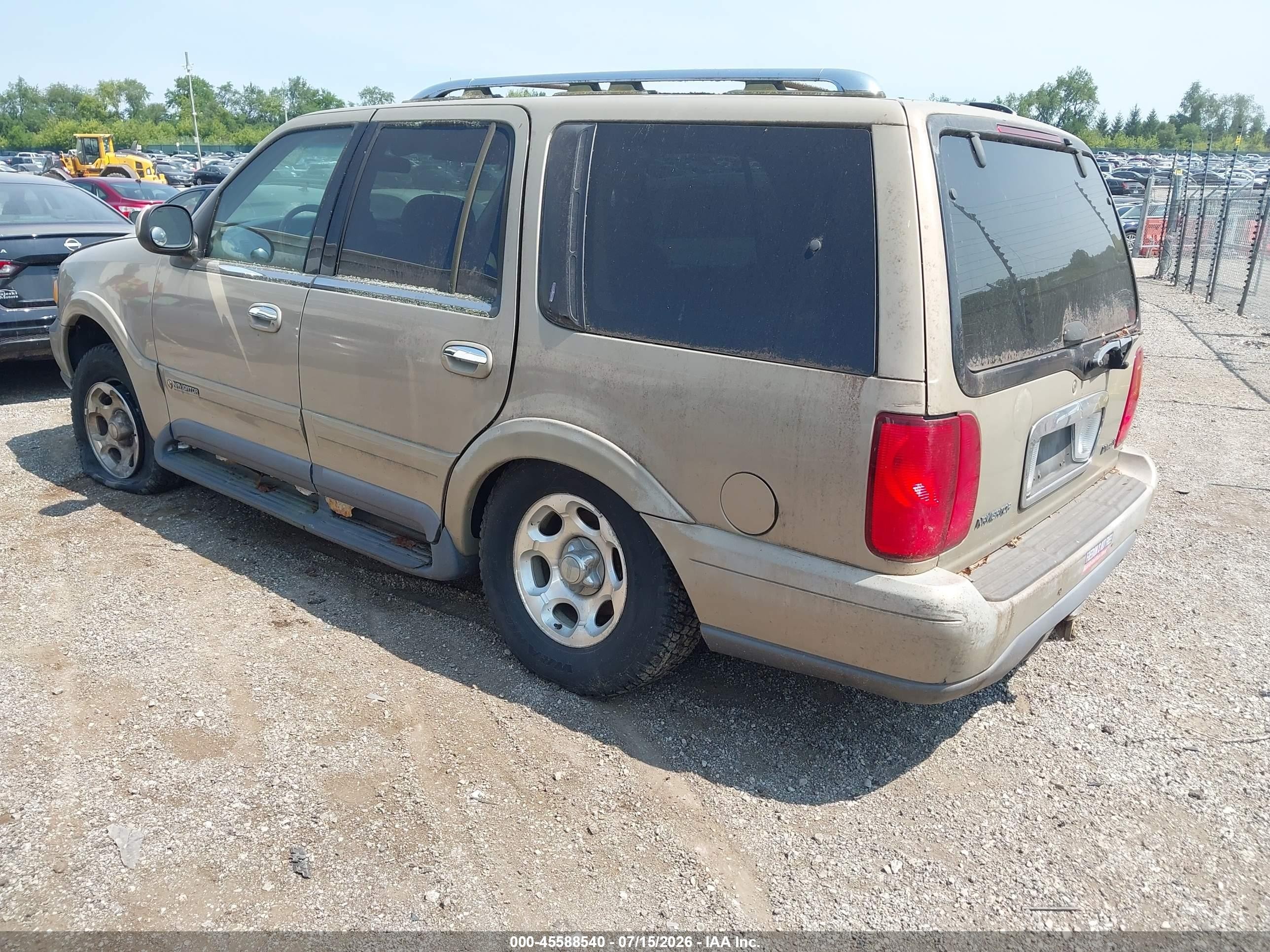 1998 Lincoln Navigator   Gold vin: 5LMPU28L9WLJ33224