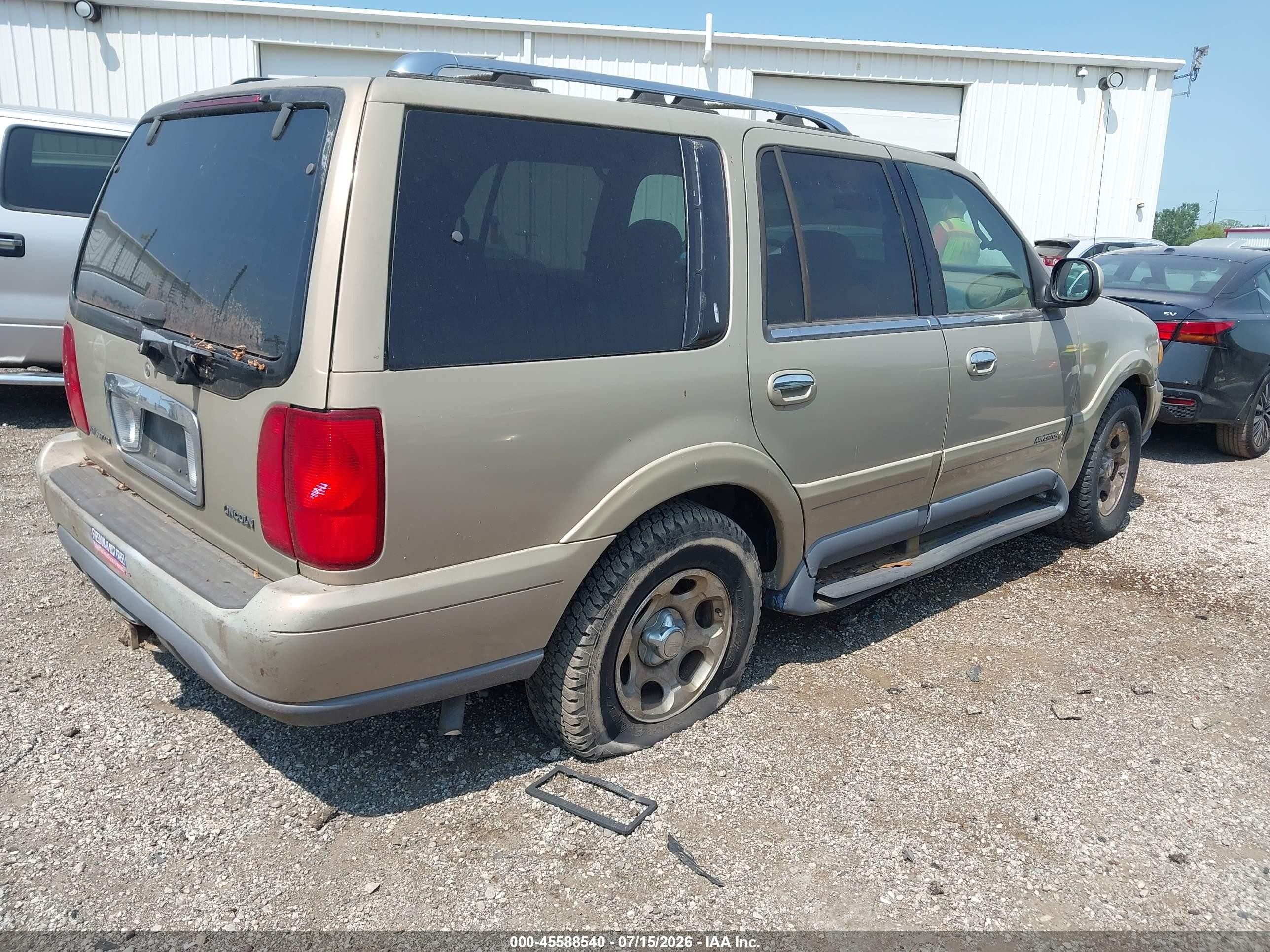 1998 Lincoln Navigator   Gold vin: 5LMPU28L9WLJ33224