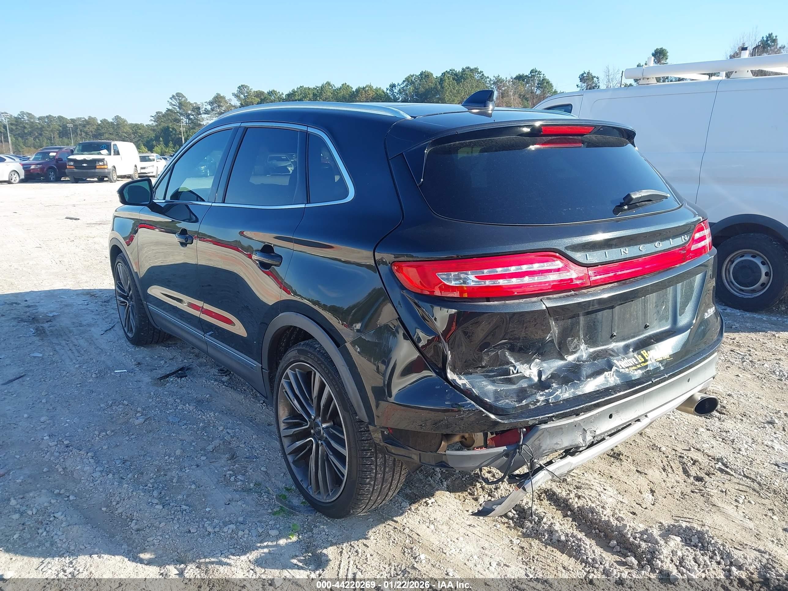 2015 Lincoln Mkc Черный vin: 5LMTJ2AH1FUJ09345
