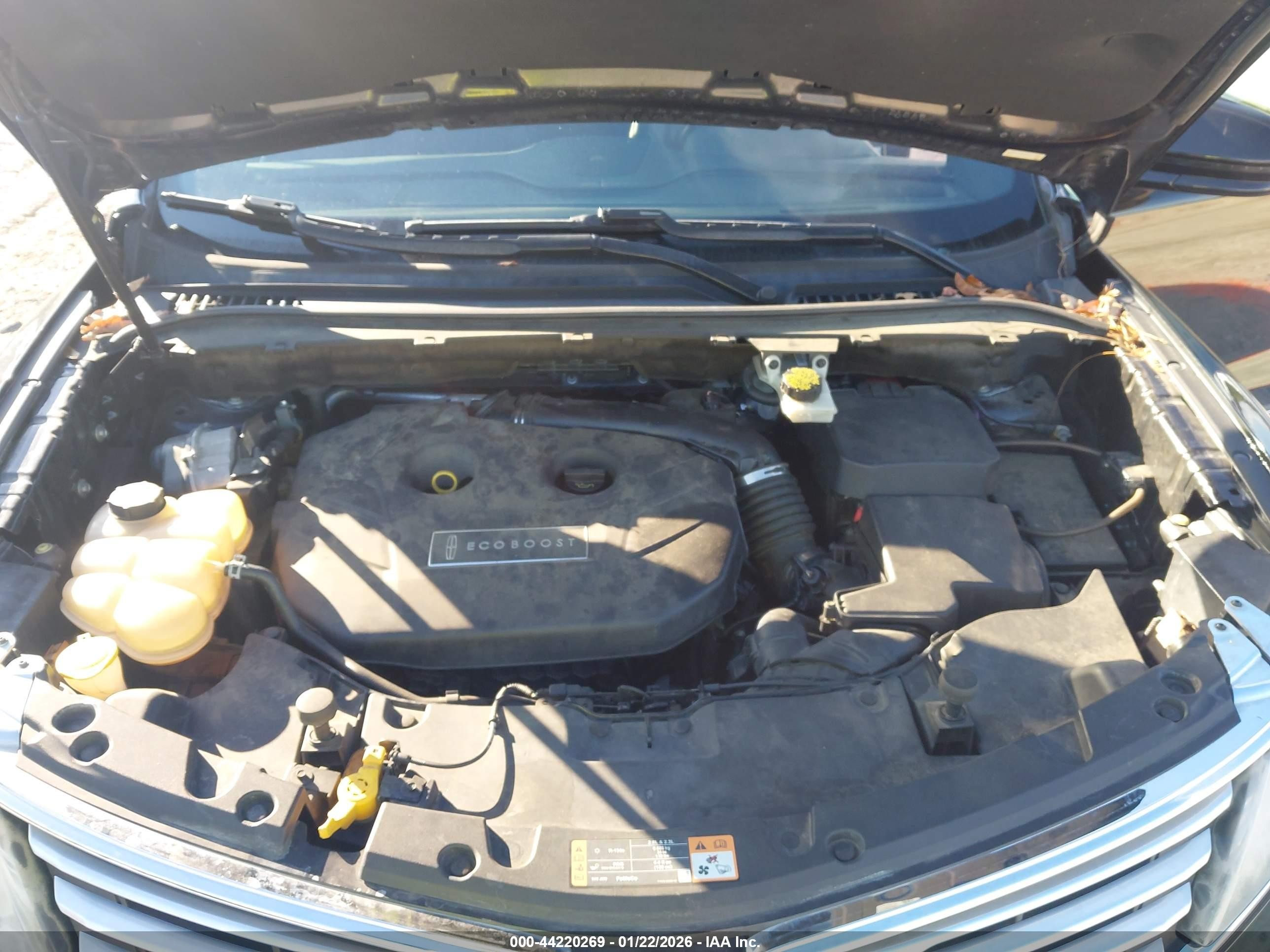 2015 Lincoln Mkc Черный vin: 5LMTJ2AH1FUJ09345