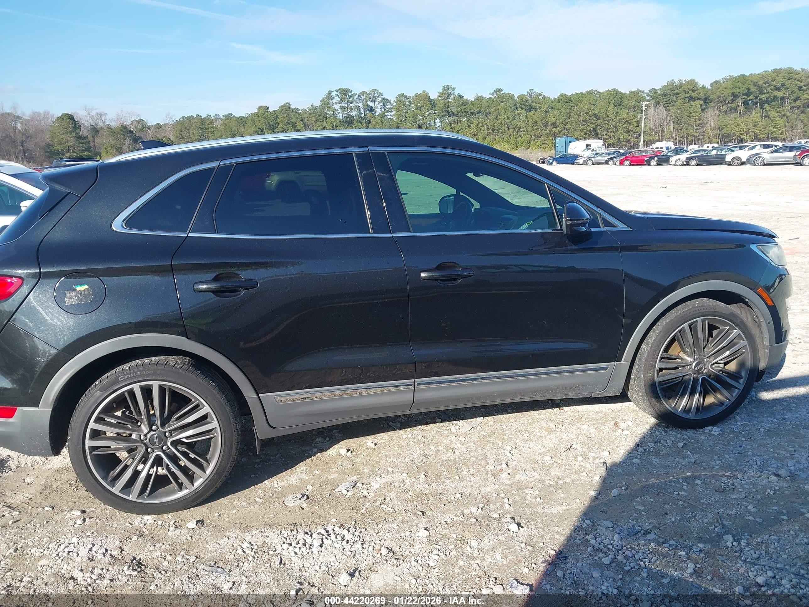 2015 Lincoln Mkc Черный vin: 5LMTJ2AH1FUJ09345