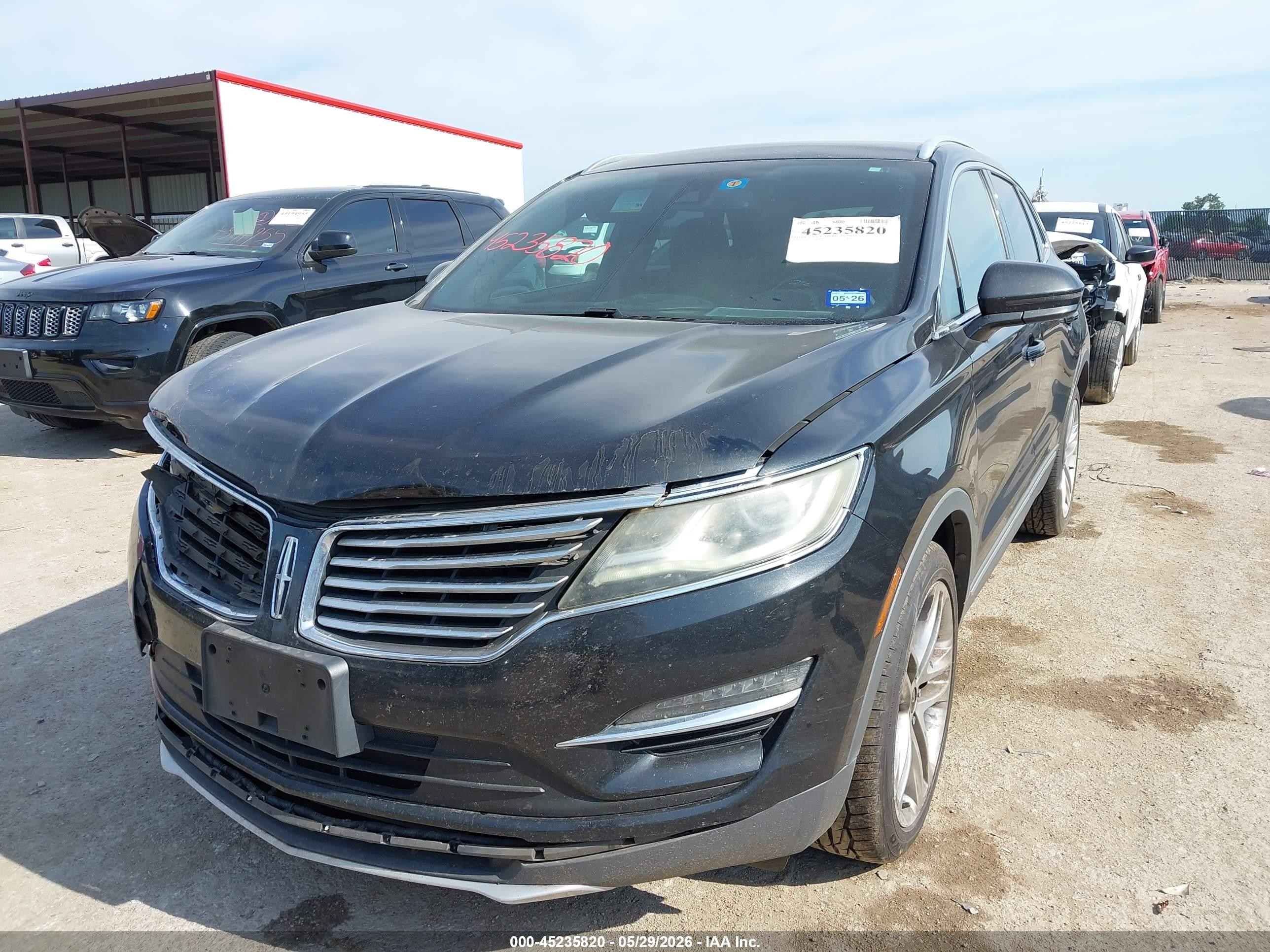 2015 Lincoln Mkc   Gray vin: 5LMTJ2AH1FUJ09703
