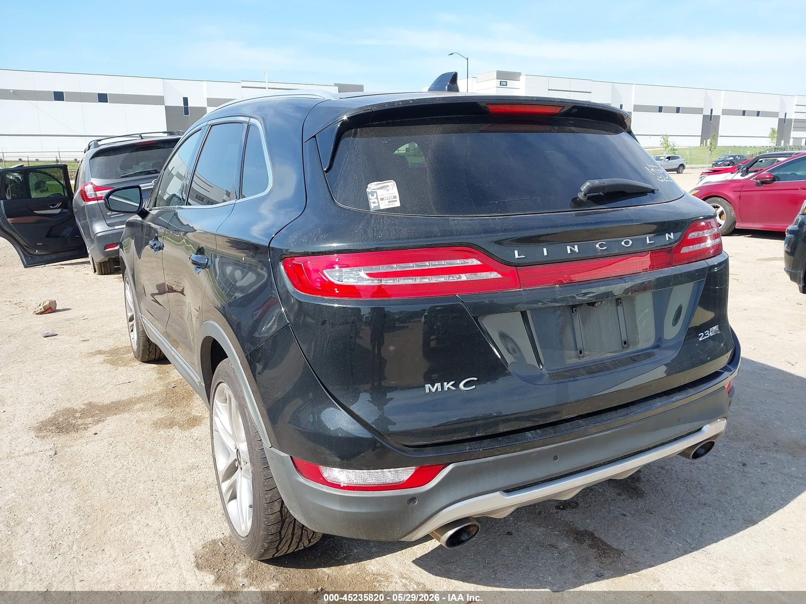 2015 Lincoln Mkc   Gray vin: 5LMTJ2AH1FUJ09703
