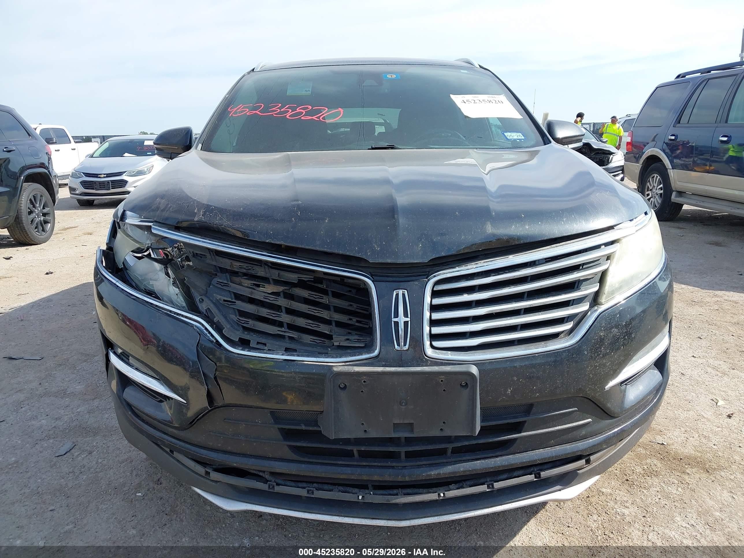 2015 Lincoln Mkc   Gray vin: 5LMTJ2AH1FUJ09703