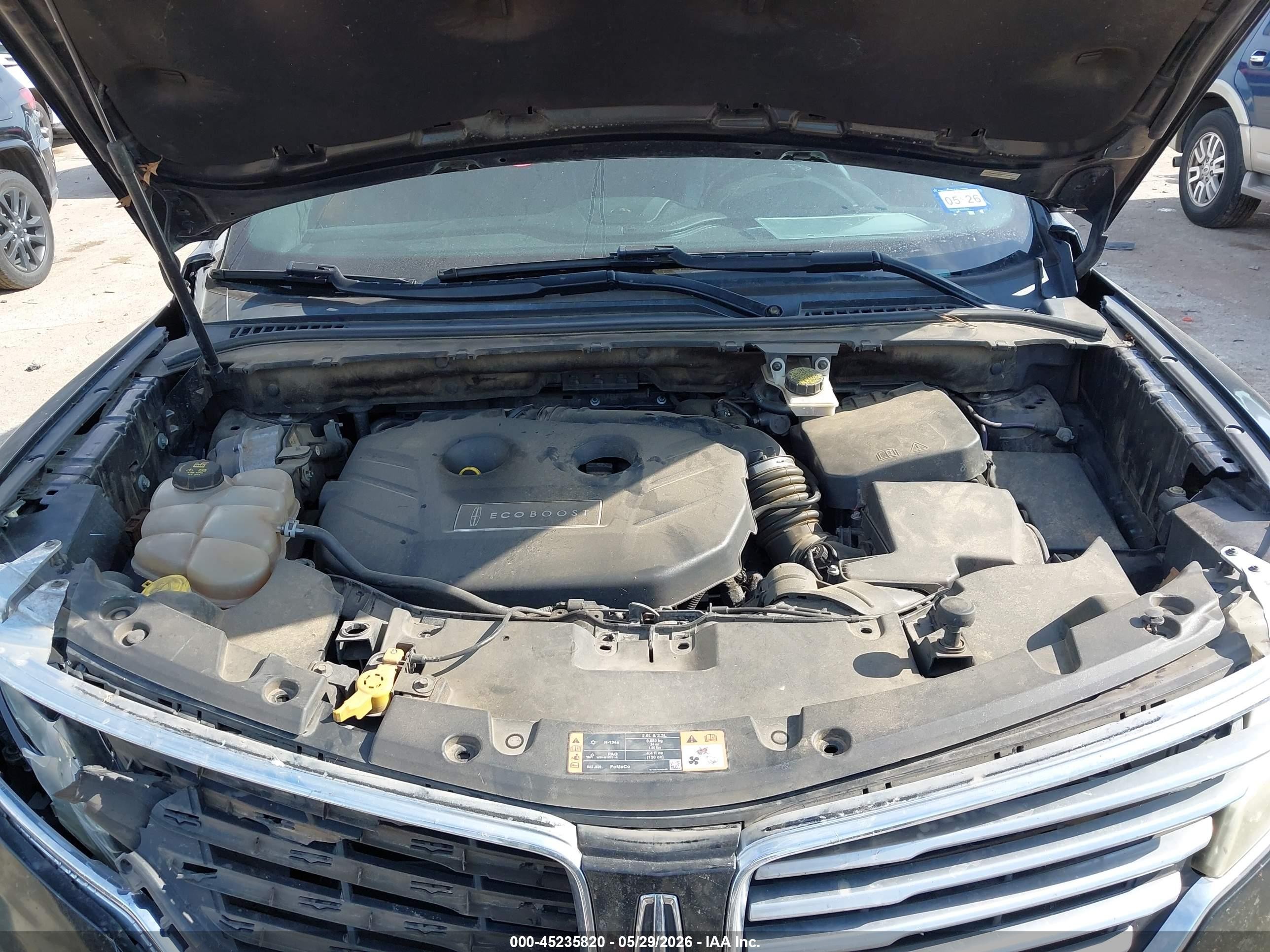 2015 Lincoln Mkc   Gray vin: 5LMTJ2AH1FUJ09703