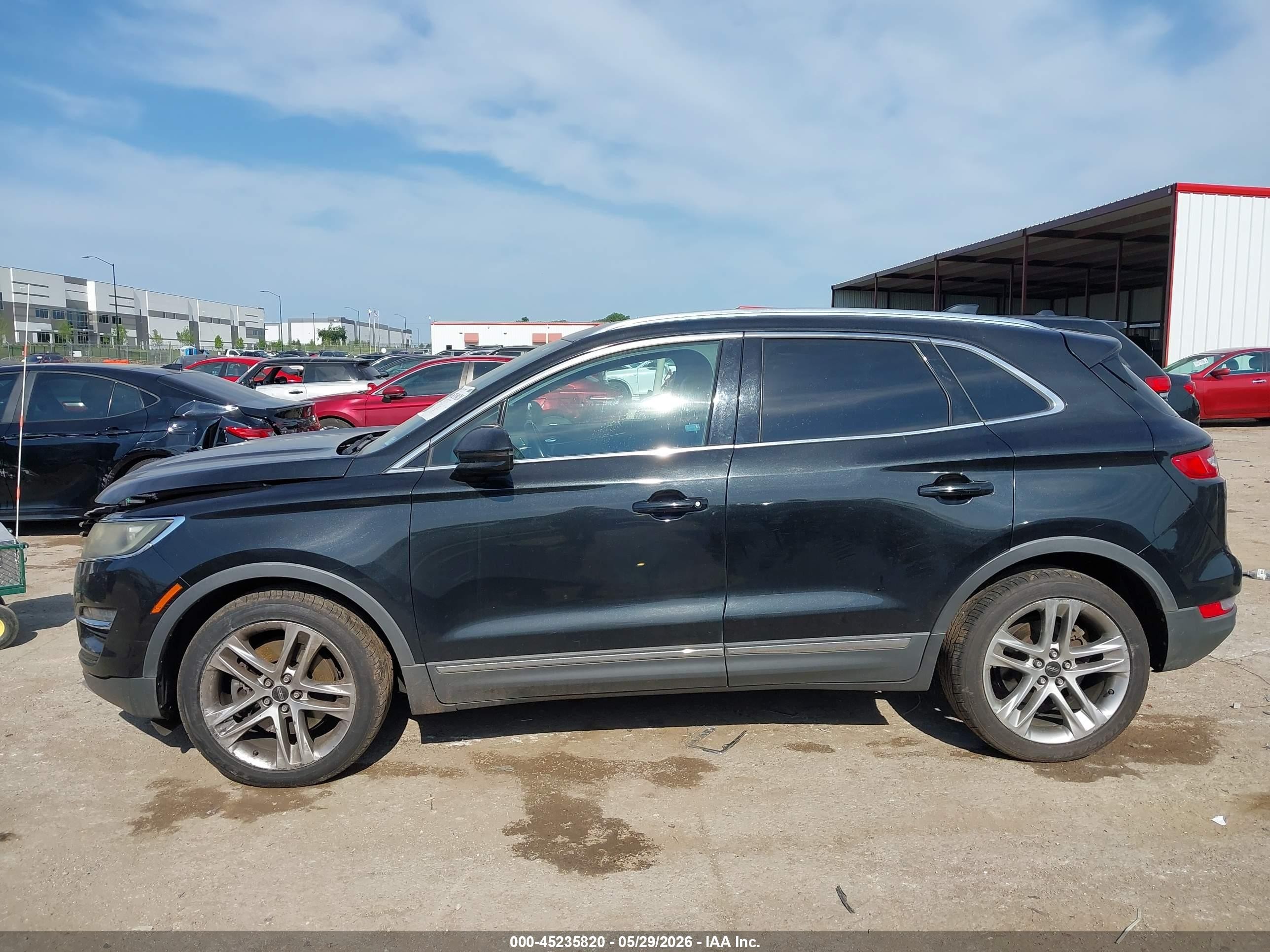 2015 Lincoln Mkc   Gray vin: 5LMTJ2AH1FUJ09703
