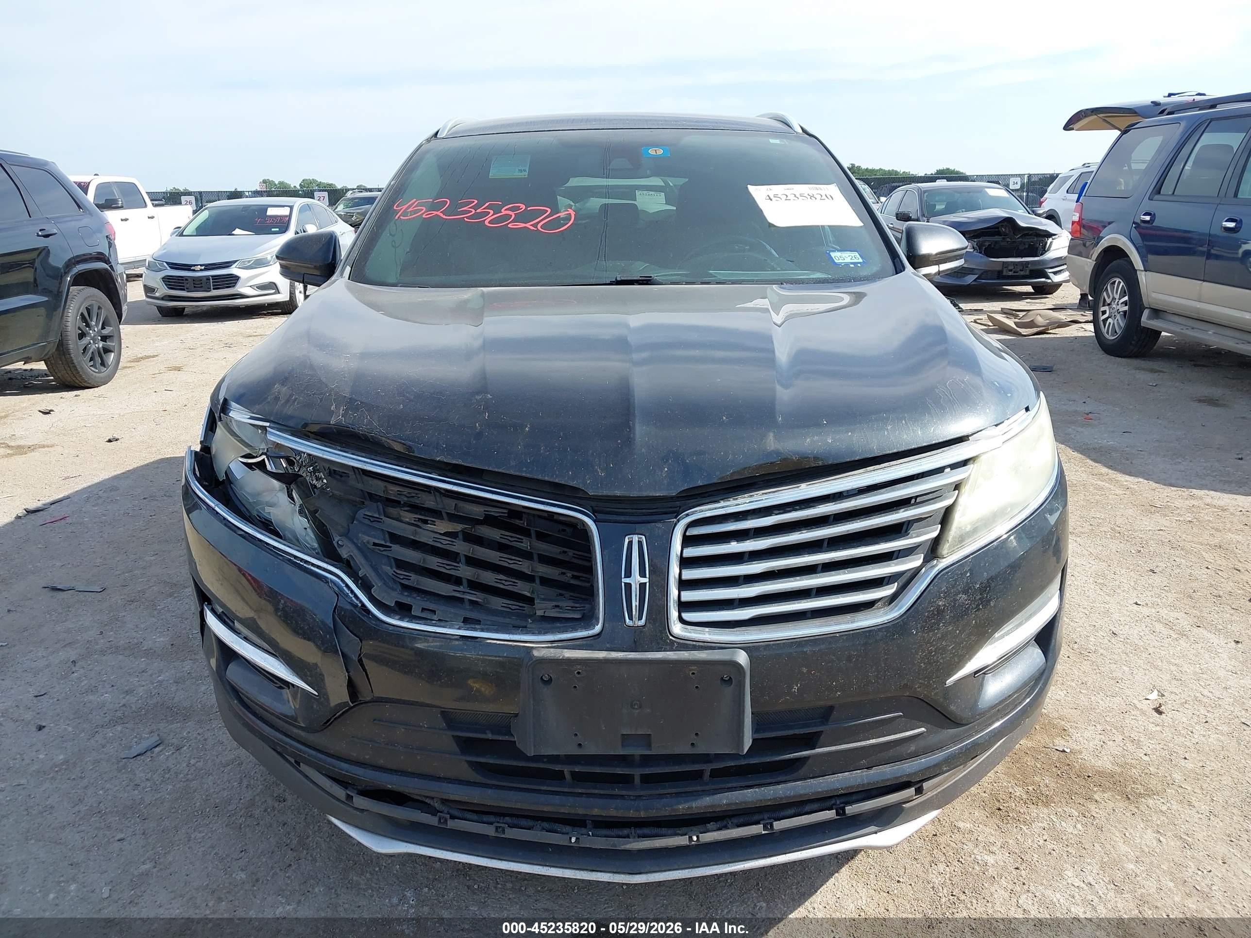 2015 Lincoln Mkc   Gray vin: 5LMTJ2AH1FUJ09703