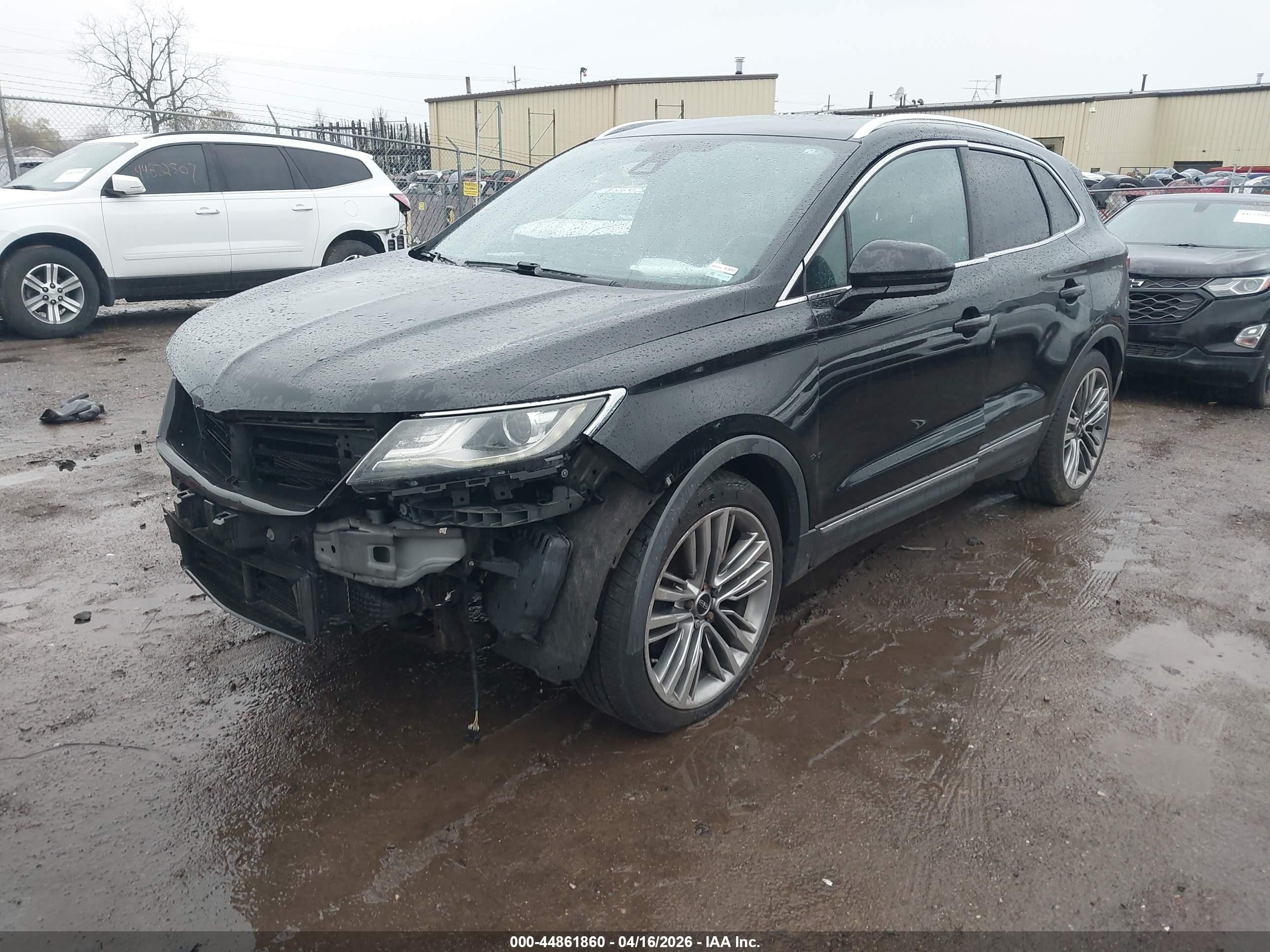2015 Lincoln Mkc   Black vin: 5LMTJ2AH1FUJ26212
