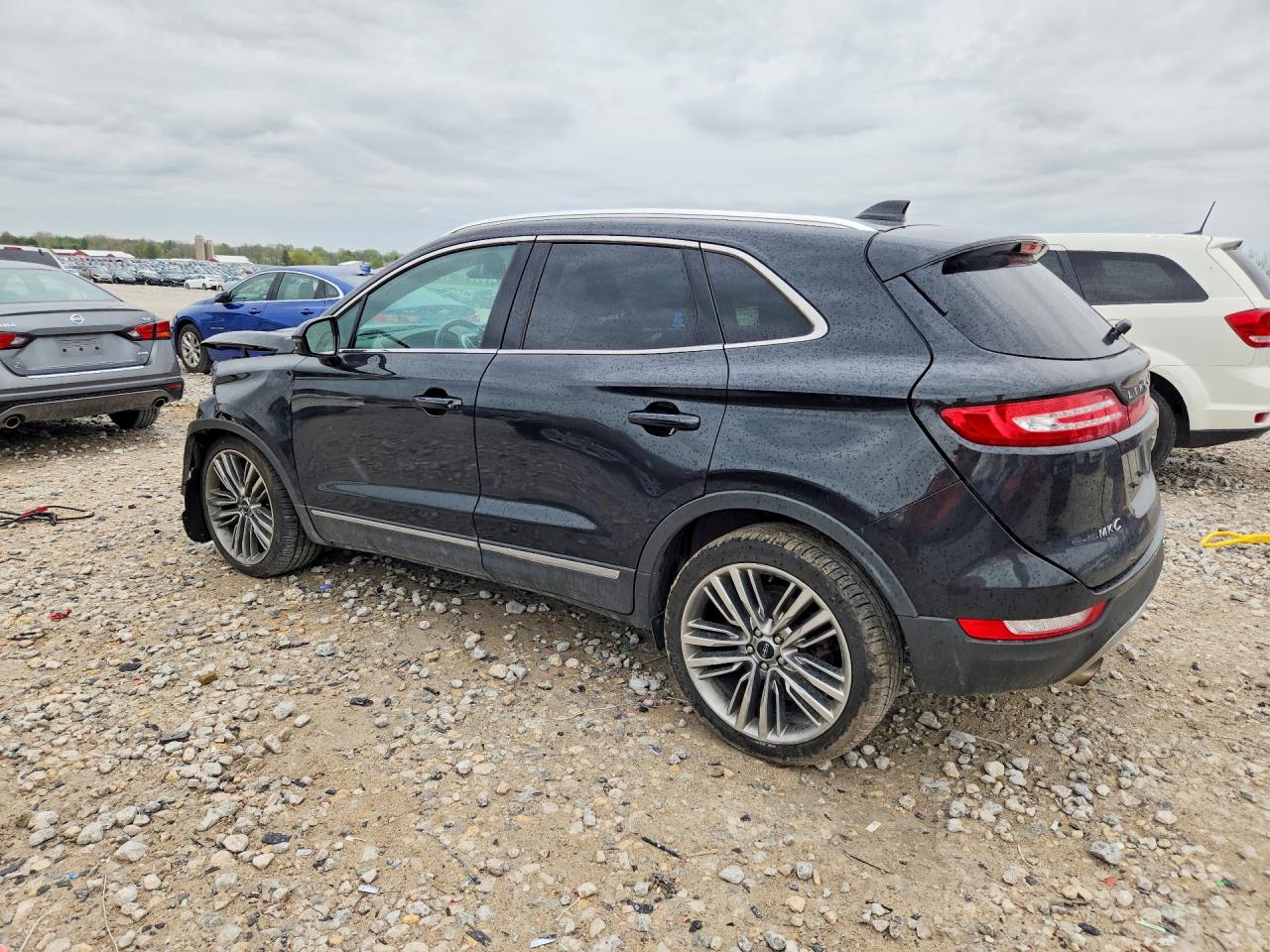 2015 Lincoln Mkc Black vin: 5LMTJ2AH1FUJ41566