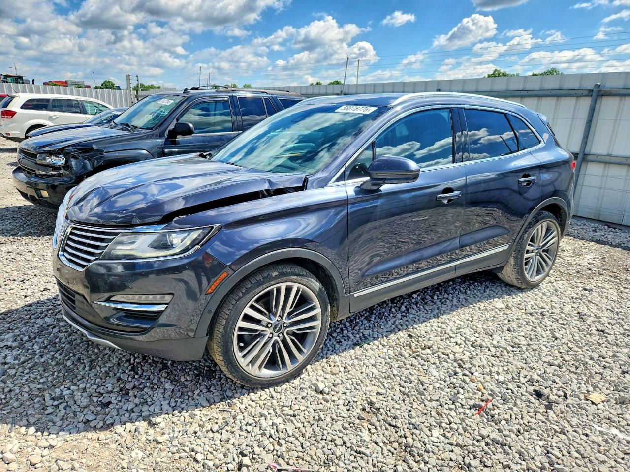 2015 Lincoln Mkc Blue vin: 5LMTJ2AH1FUJ45522