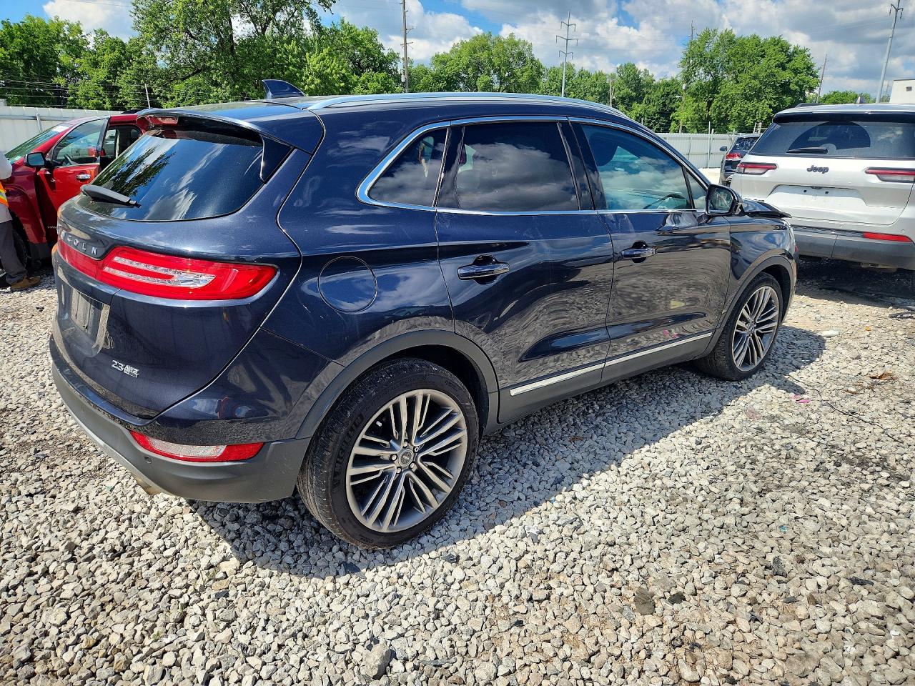 2015 Lincoln Mkc Blue vin: 5LMTJ2AH1FUJ45522