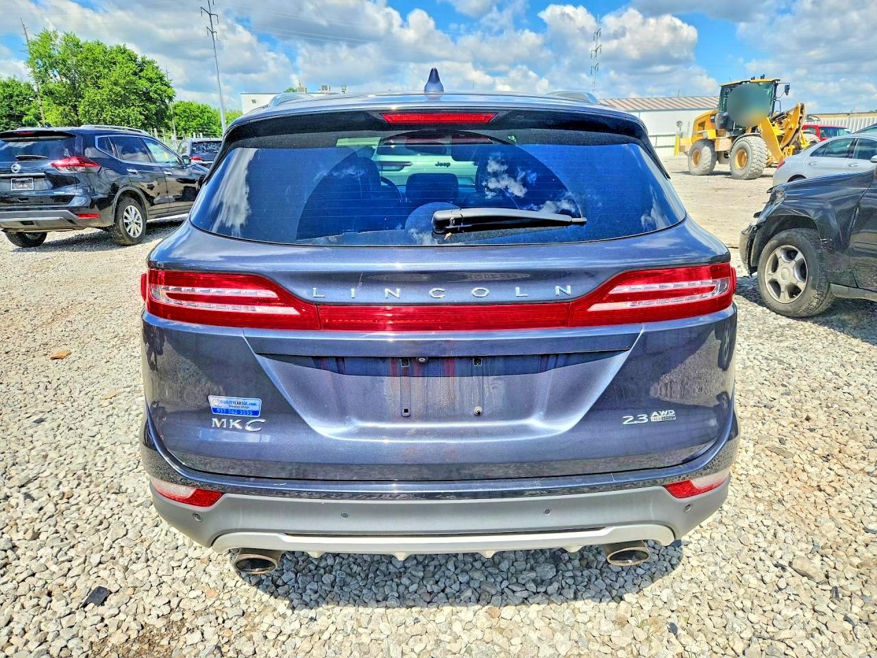 2015 Lincoln Mkc Blue vin: 5LMTJ2AH1FUJ45522