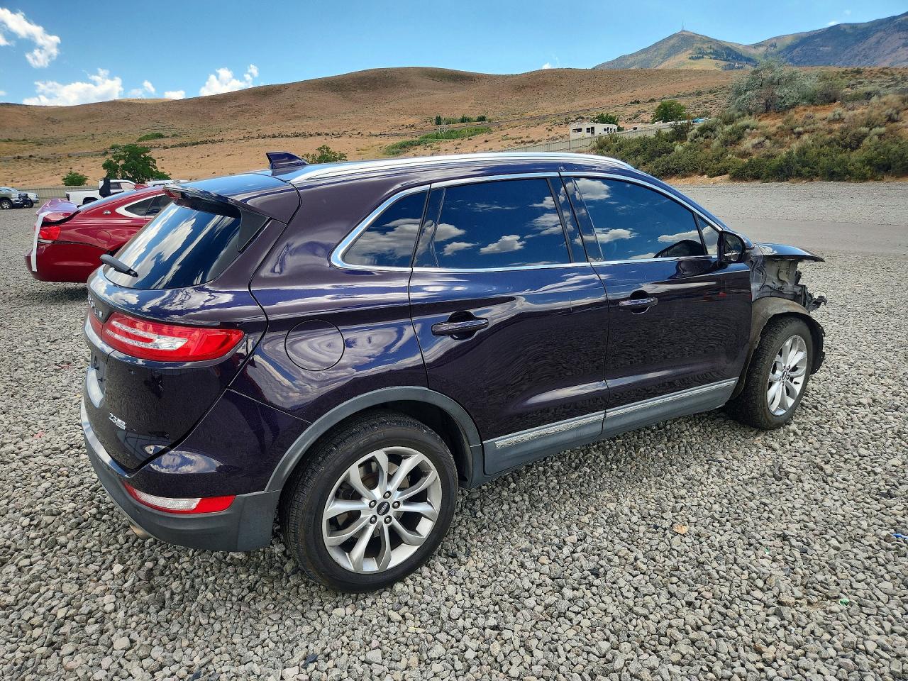 2015 Lincoln Mkc Purple vin: 5LMTJ2AH3FUJ23747