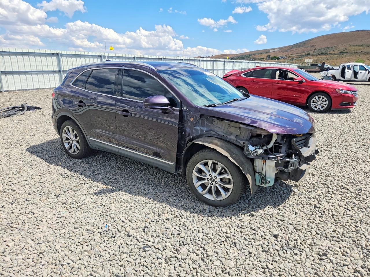 2015 Lincoln Mkc Purple vin: 5LMTJ2AH3FUJ23747