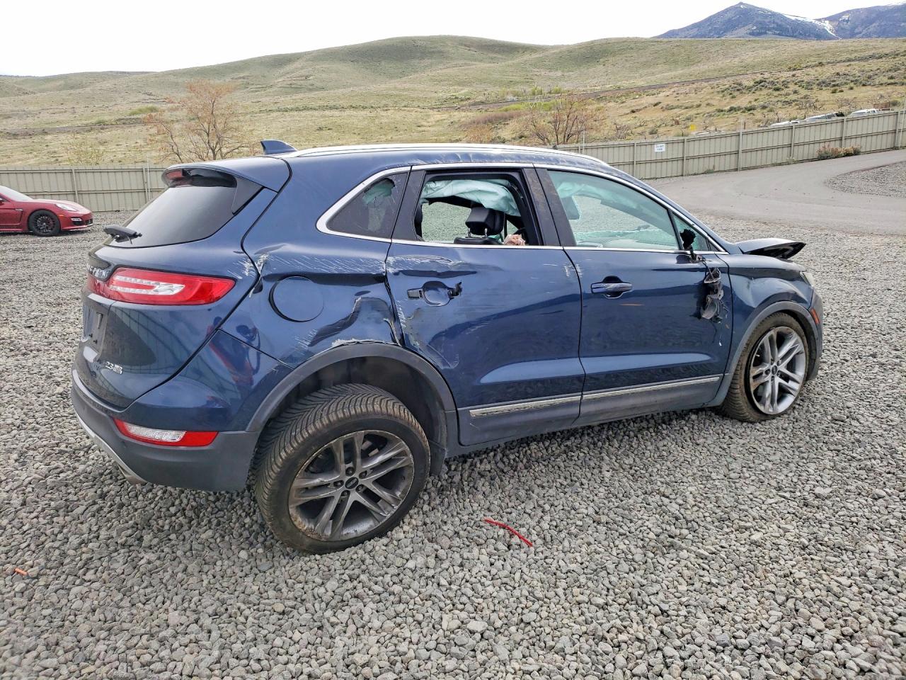 2015 Lincoln Mkc Blue vin: 5LMTJ2AH4FUJ23594