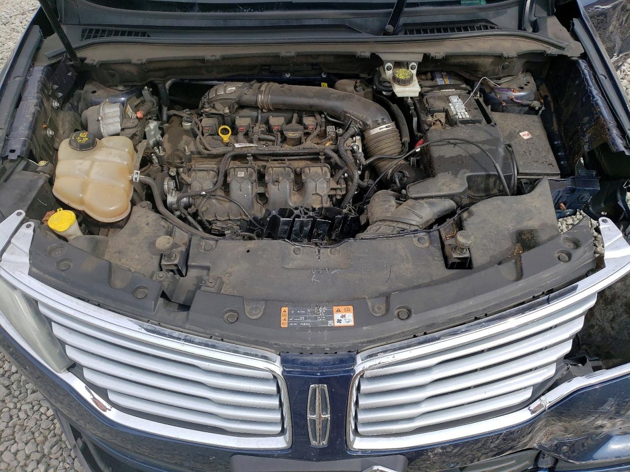 2015 Lincoln Mkc Blue vin: 5LMTJ2AH4FUJ23594