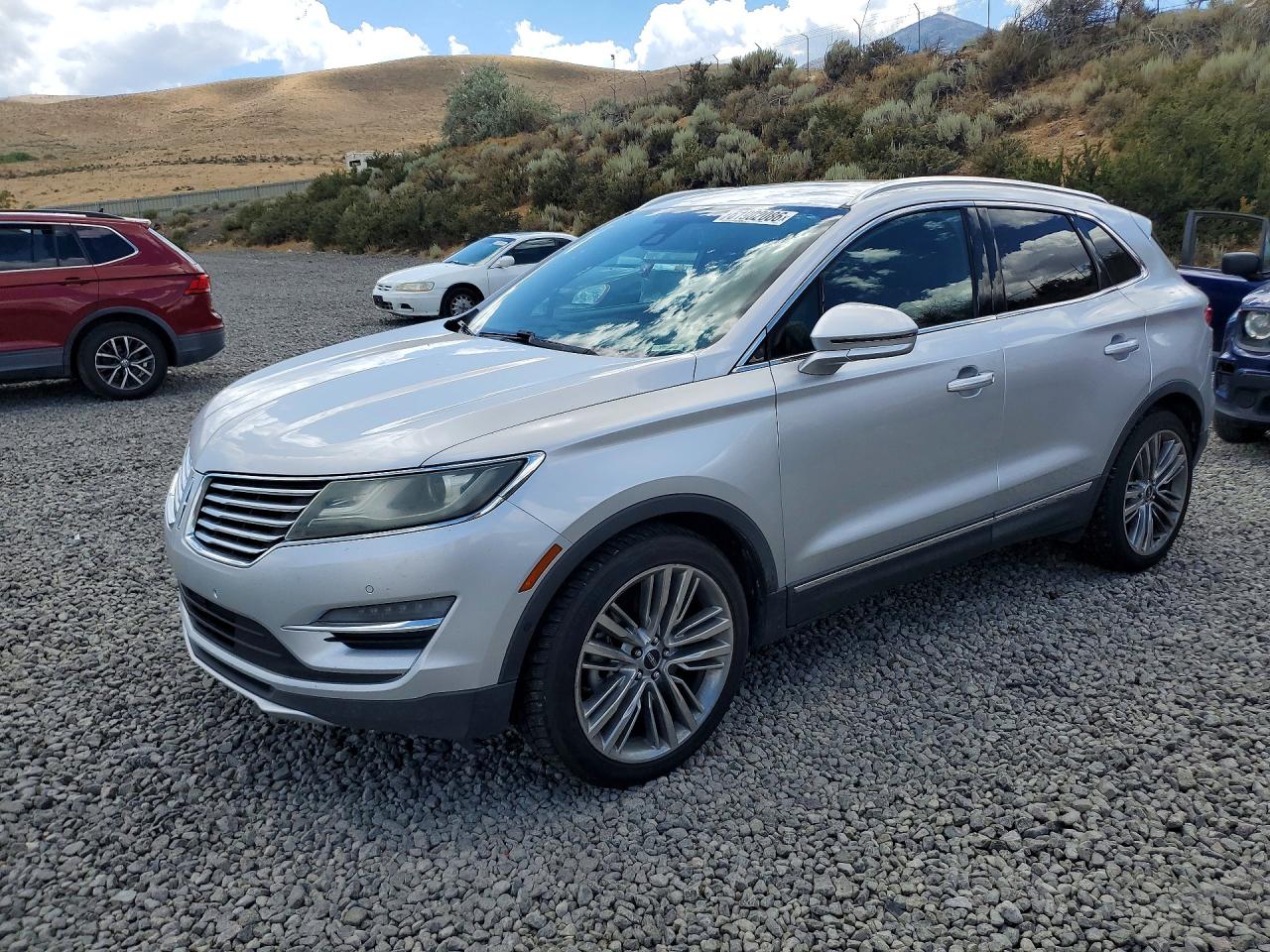 2015 Lincoln Mkc Silver vin: 5LMTJ2AH4FUJ29072