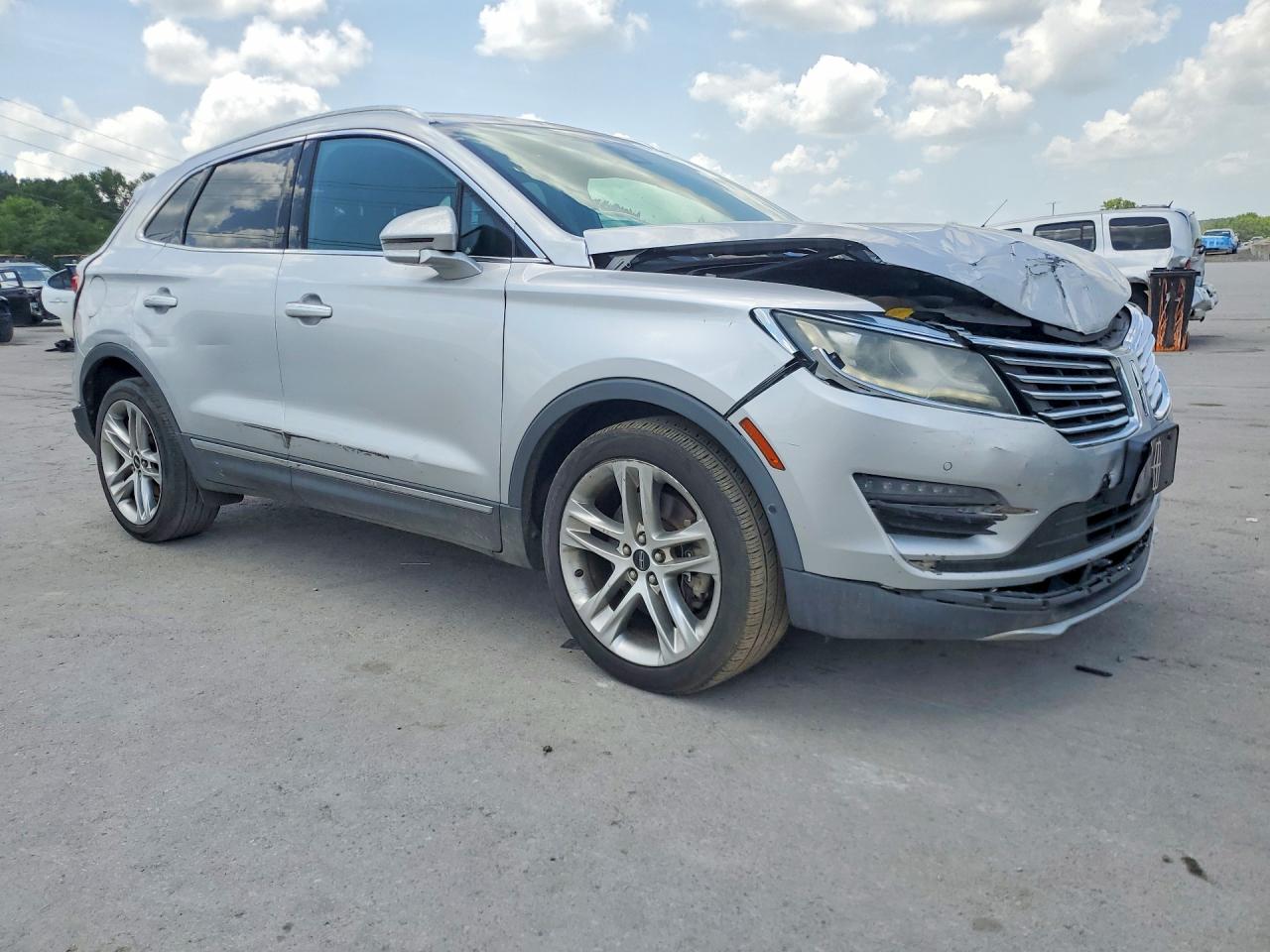 2015 Lincoln Mkc Серебряный vin: 5LMTJ2AH5FUJ42493