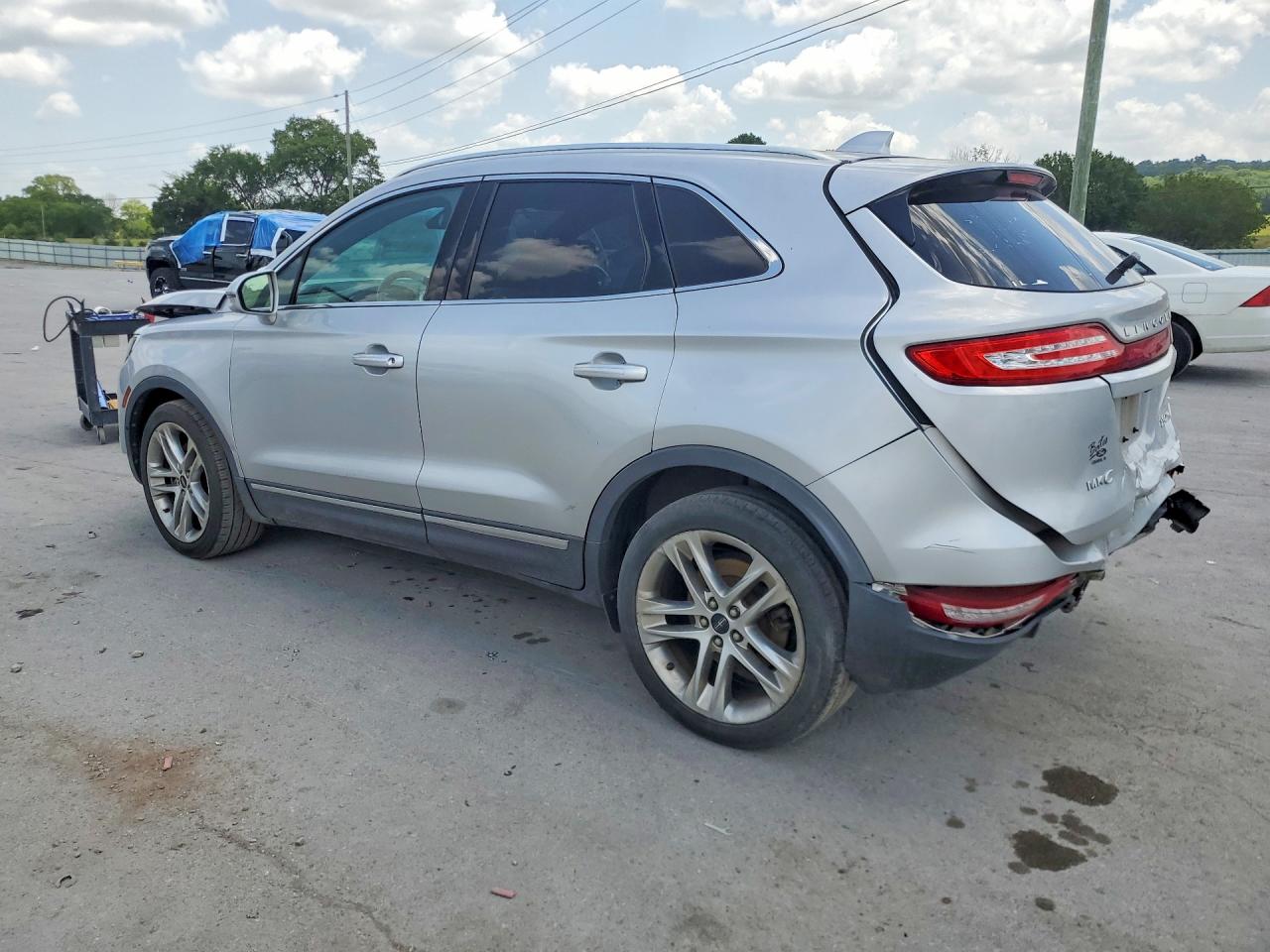 2015 Lincoln Mkc Серебряный vin: 5LMTJ2AH5FUJ42493
