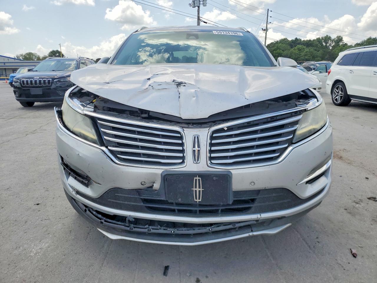 2015 Lincoln Mkc Серебряный vin: 5LMTJ2AH5FUJ42493
