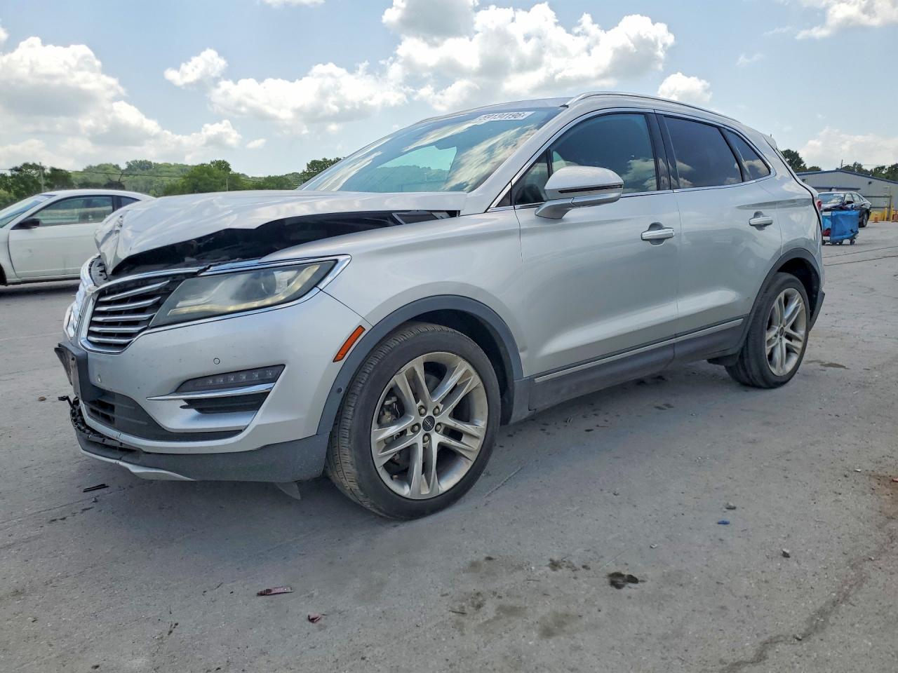 2015 Lincoln Mkc Серебряный vin: 5LMTJ2AH5FUJ42493