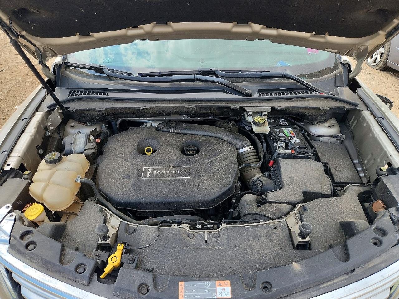 2015 Lincoln Mkc Бежевый vin: 5LMTJ2AH5FUJ45071