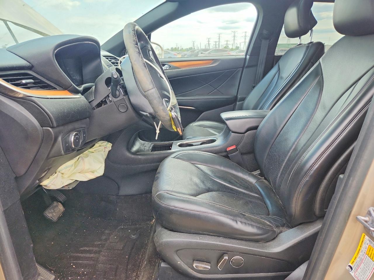 2015 Lincoln Mkc Бежевый vin: 5LMTJ2AH5FUJ45071