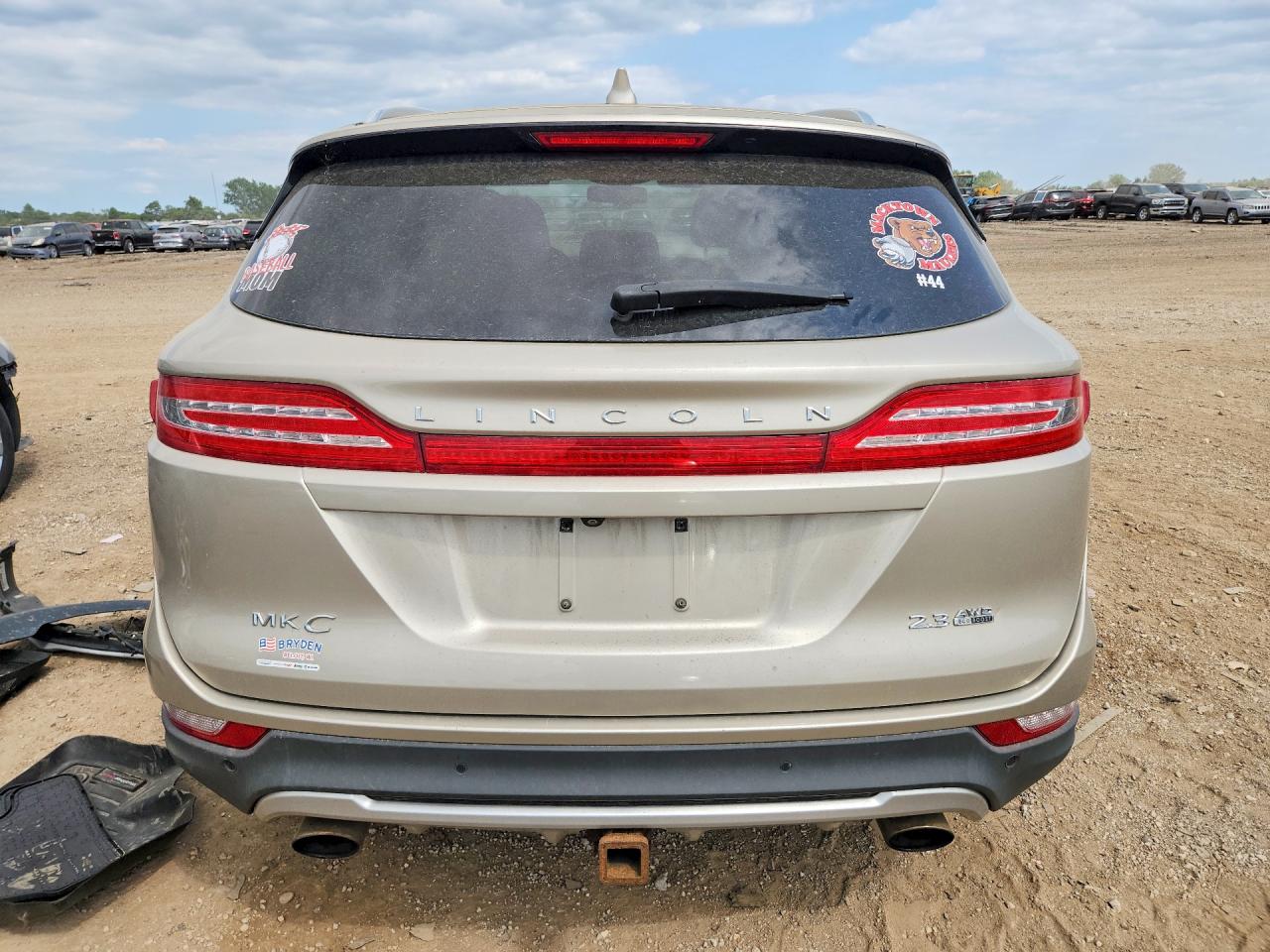 2015 Lincoln Mkc Бежевый vin: 5LMTJ2AH5FUJ45071