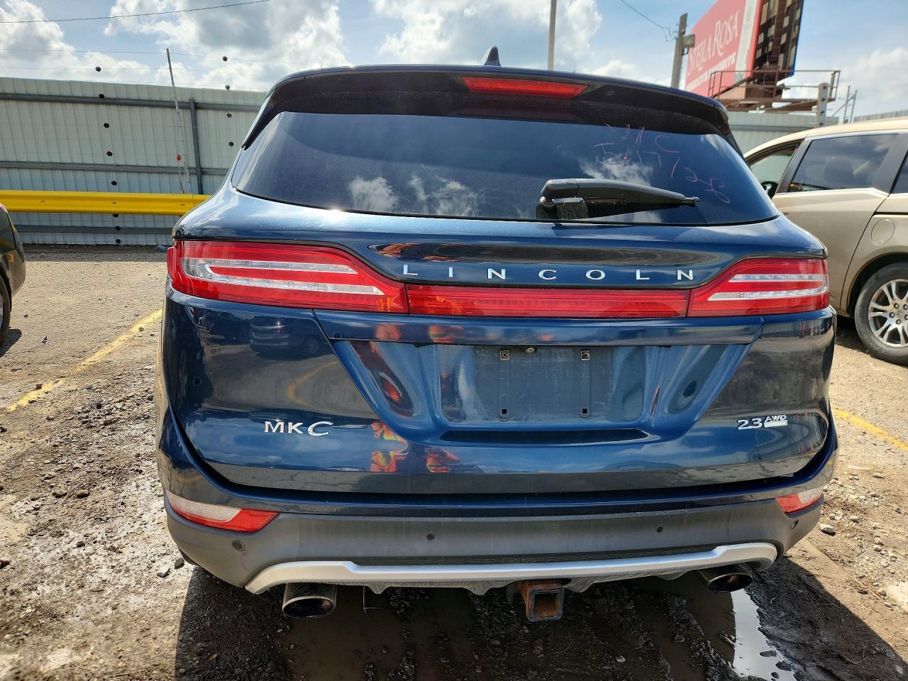 2015 Lincoln Mkc Blue vin: 5LMTJ2AH6FUJ00544