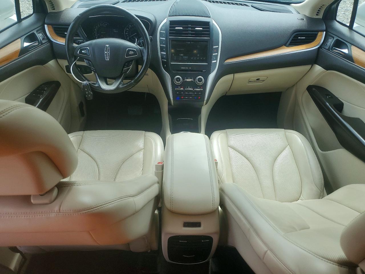 2015 Lincoln Mkc White vin: 5LMTJ2AH6FUJ03671