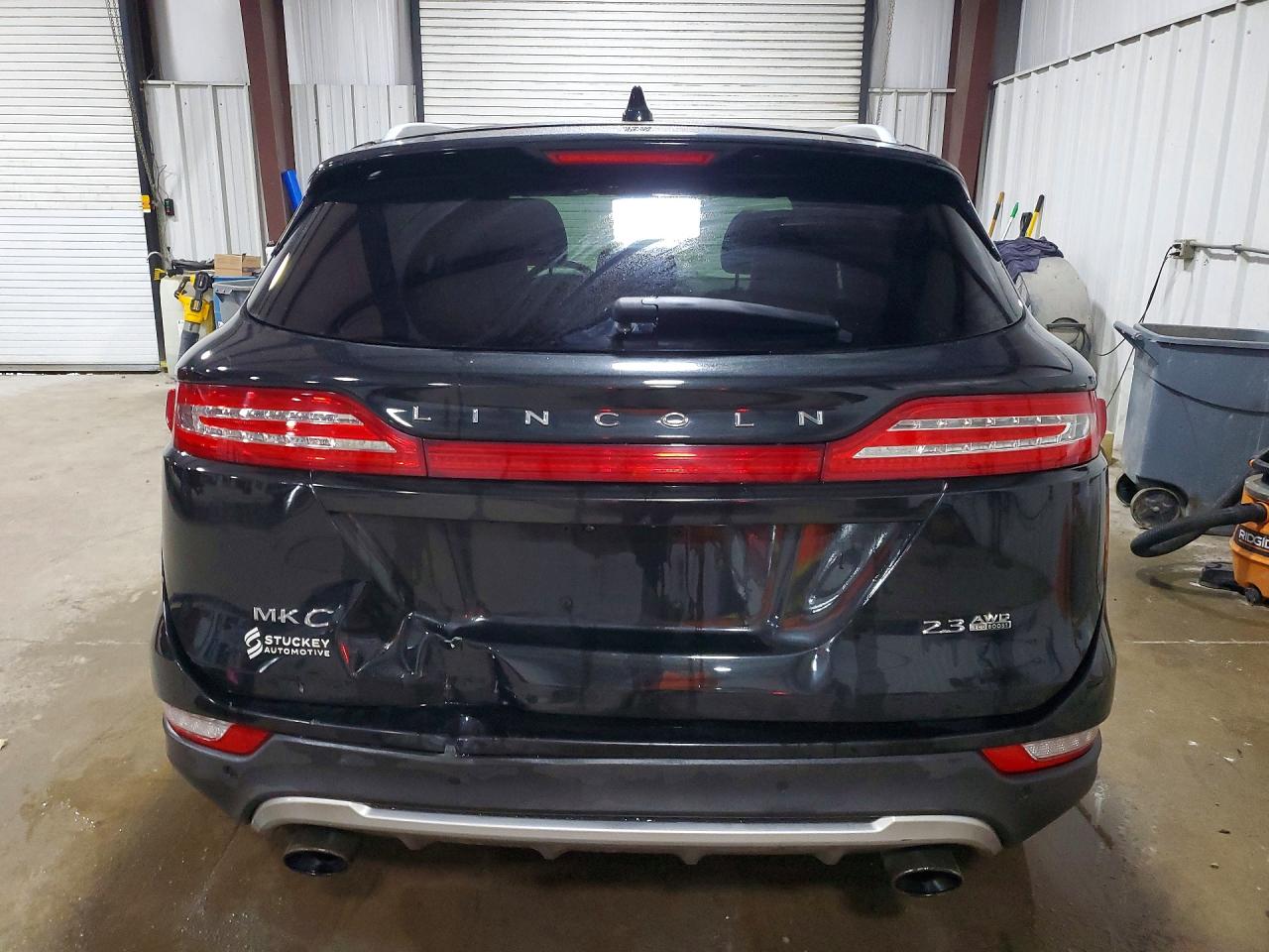 2015 Lincoln Mkc Black vin: 5LMTJ2AH6FUJ22527