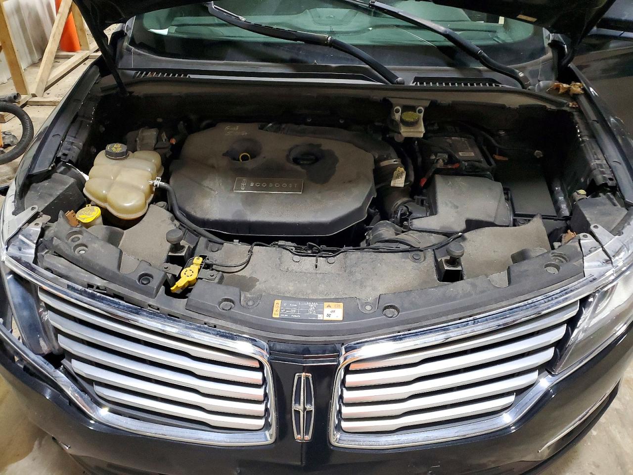 2015 Lincoln Mkc Black vin: 5LMTJ2AH6FUJ22527