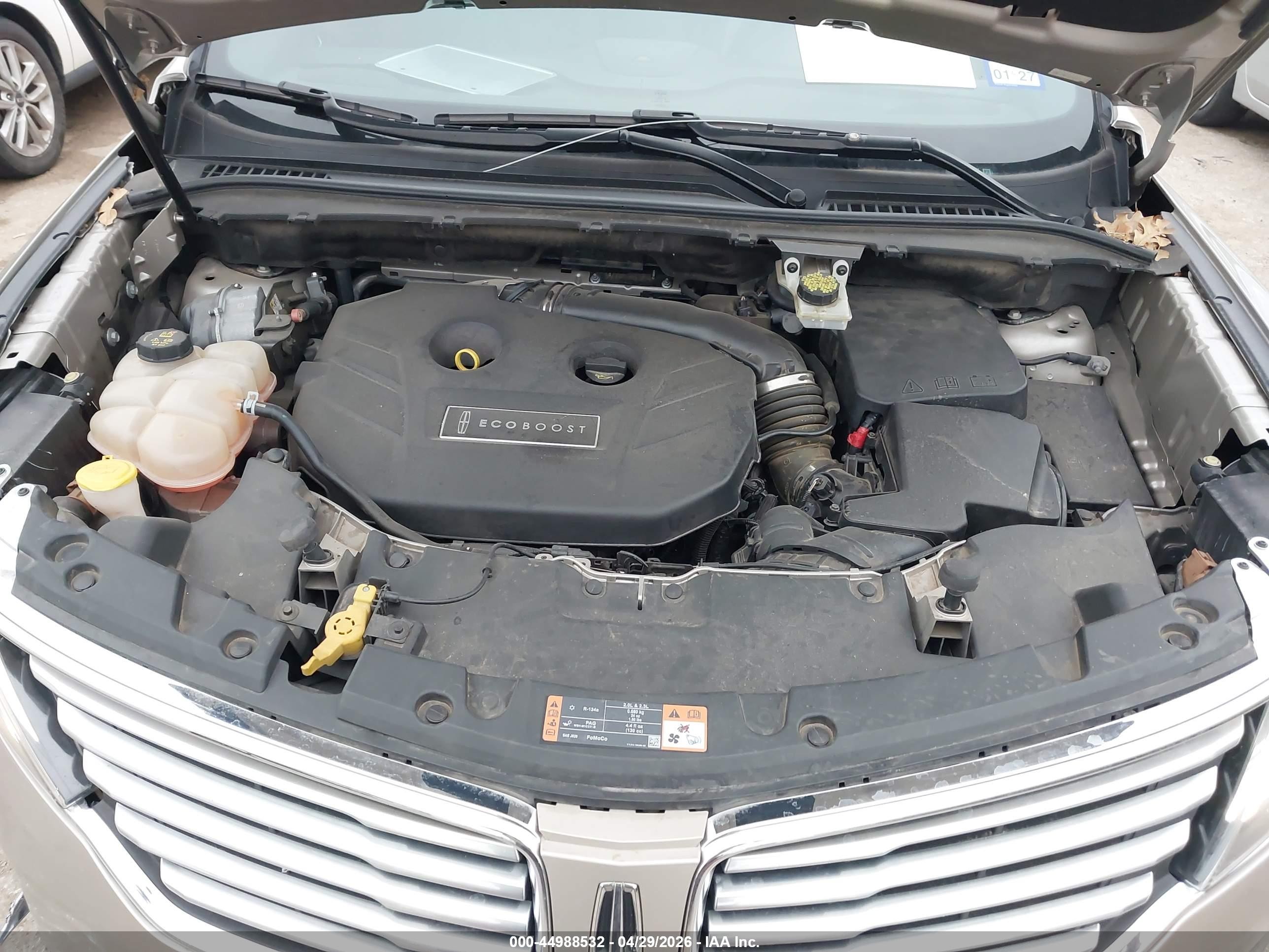 2015 Lincoln Mkc   Beige vin: 5LMTJ2AH6FUJ42907