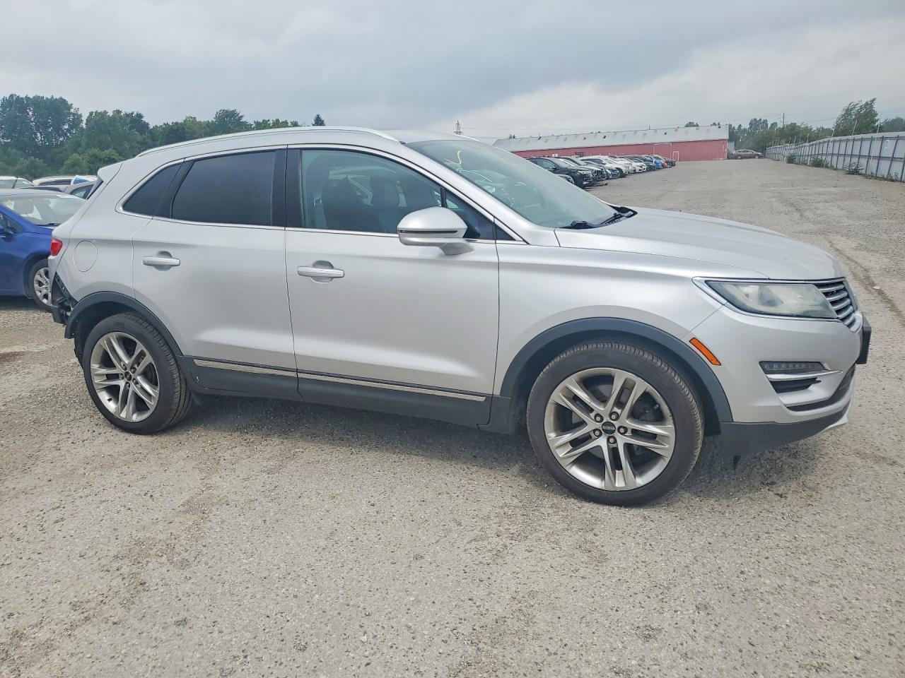 2015 Lincoln Mkc Silver vin: 5LMTJ2AH7FUJ38221