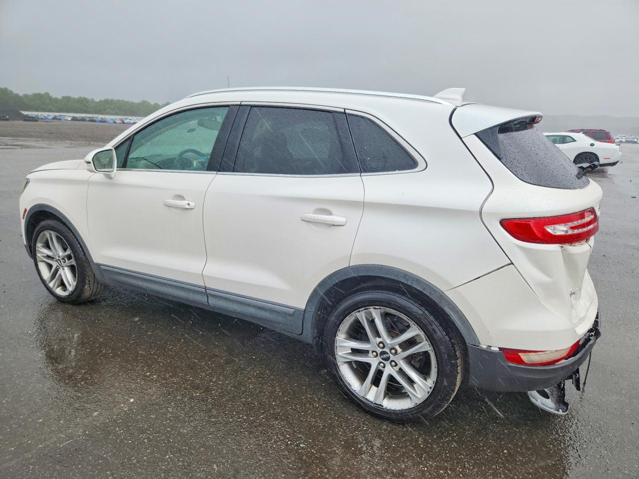 2015 Lincoln Mkc White vin: 5LMTJ2AH8FUJ10878