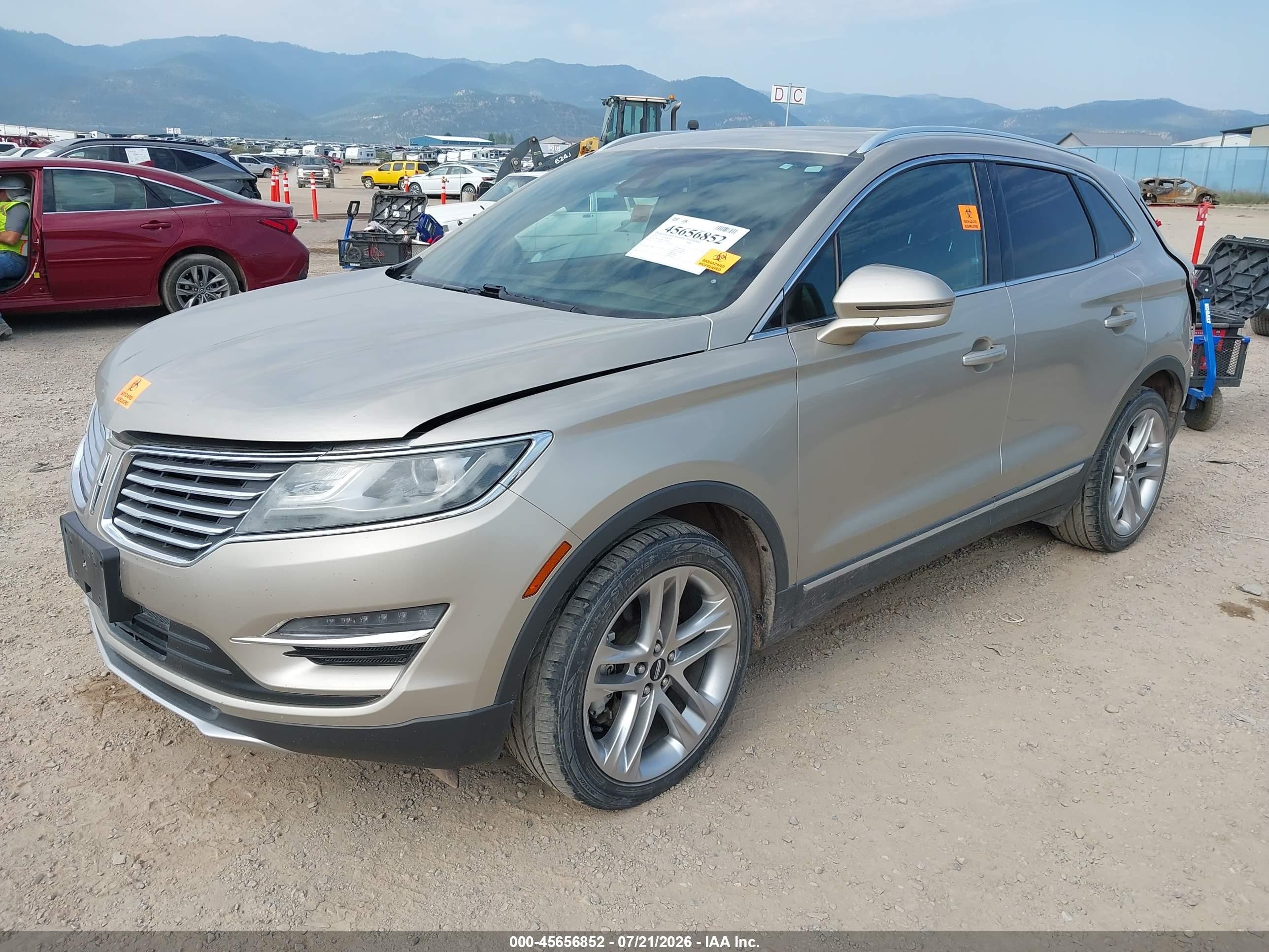 2015 Lincoln Mkc   Champagne vin: 5LMTJ2AH8FUJ19029